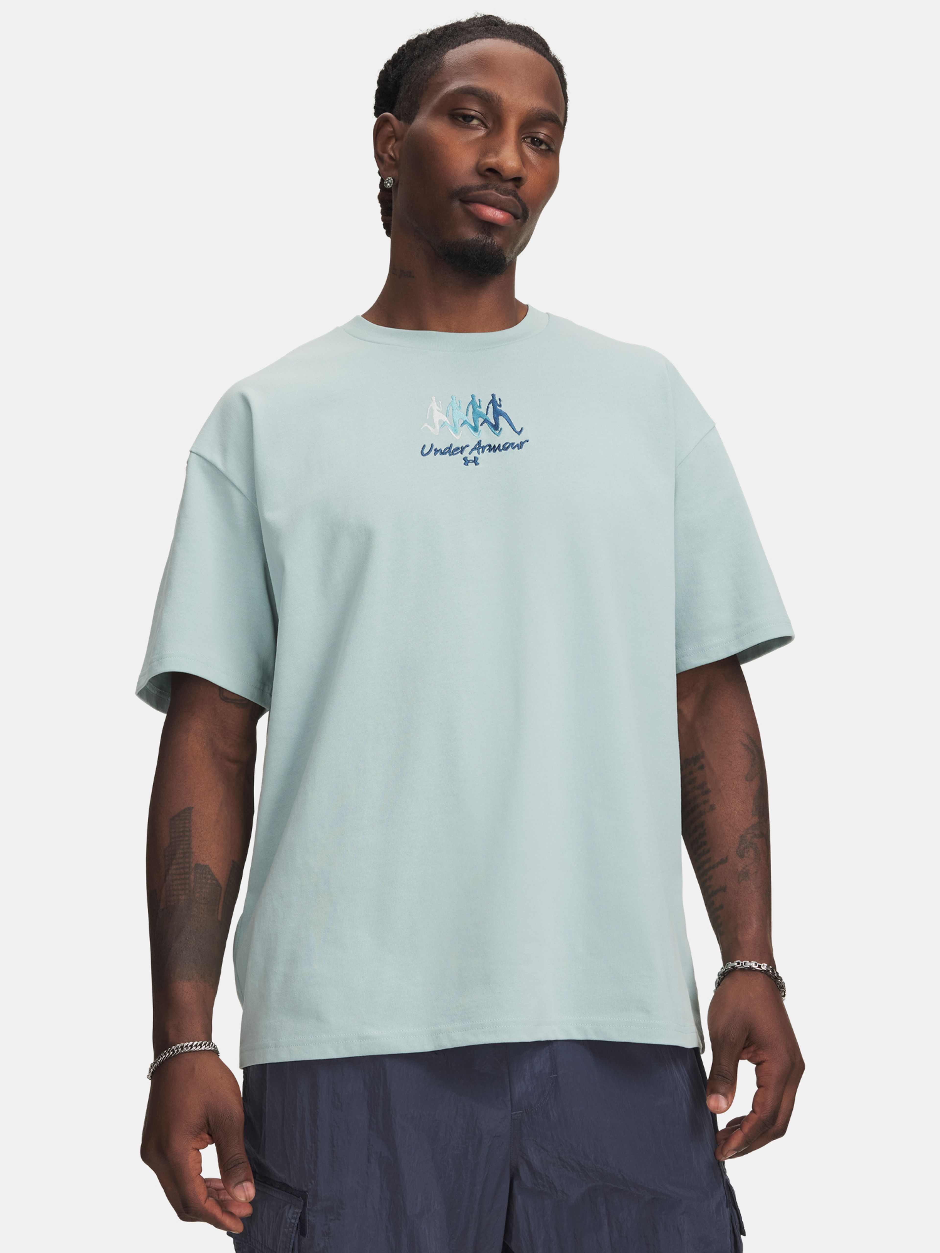 Férfi póló Under Armour UA M HWT FITNESS EXPO SS - 001