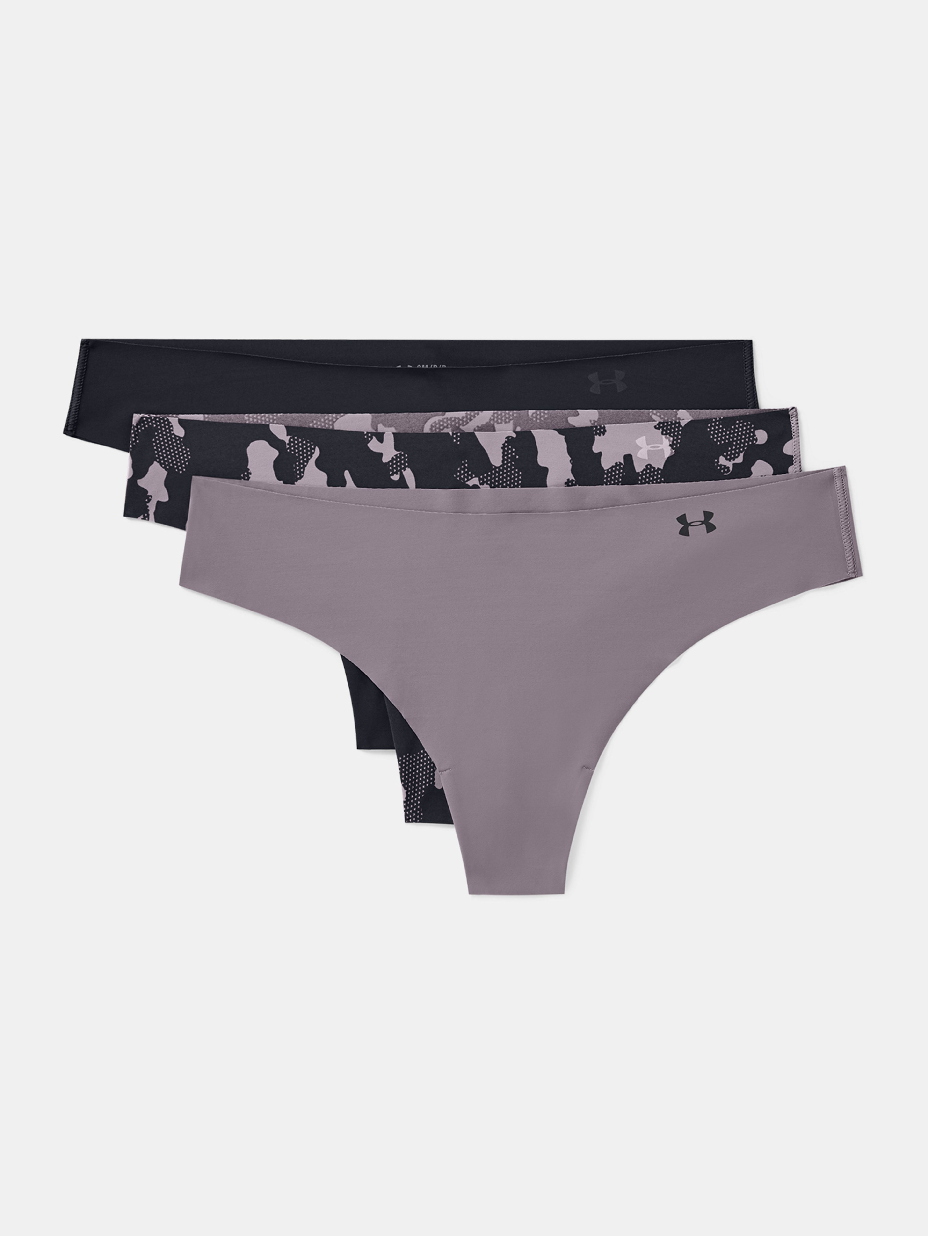 Női bugyi Under Armour PS Thong 3Pack Print