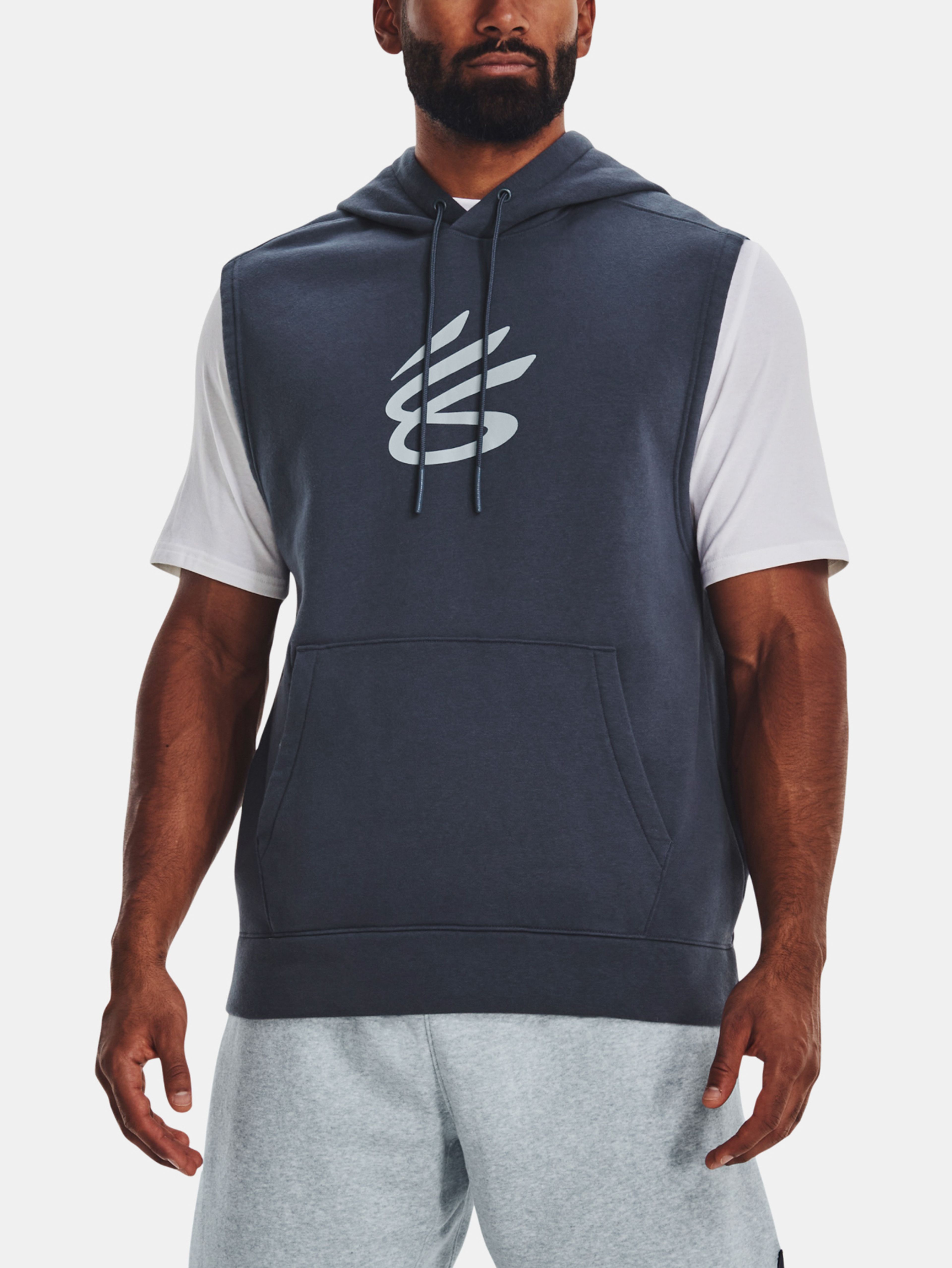 Pánska mikina Under Armour Curry Fleece SLVLS Hoodie