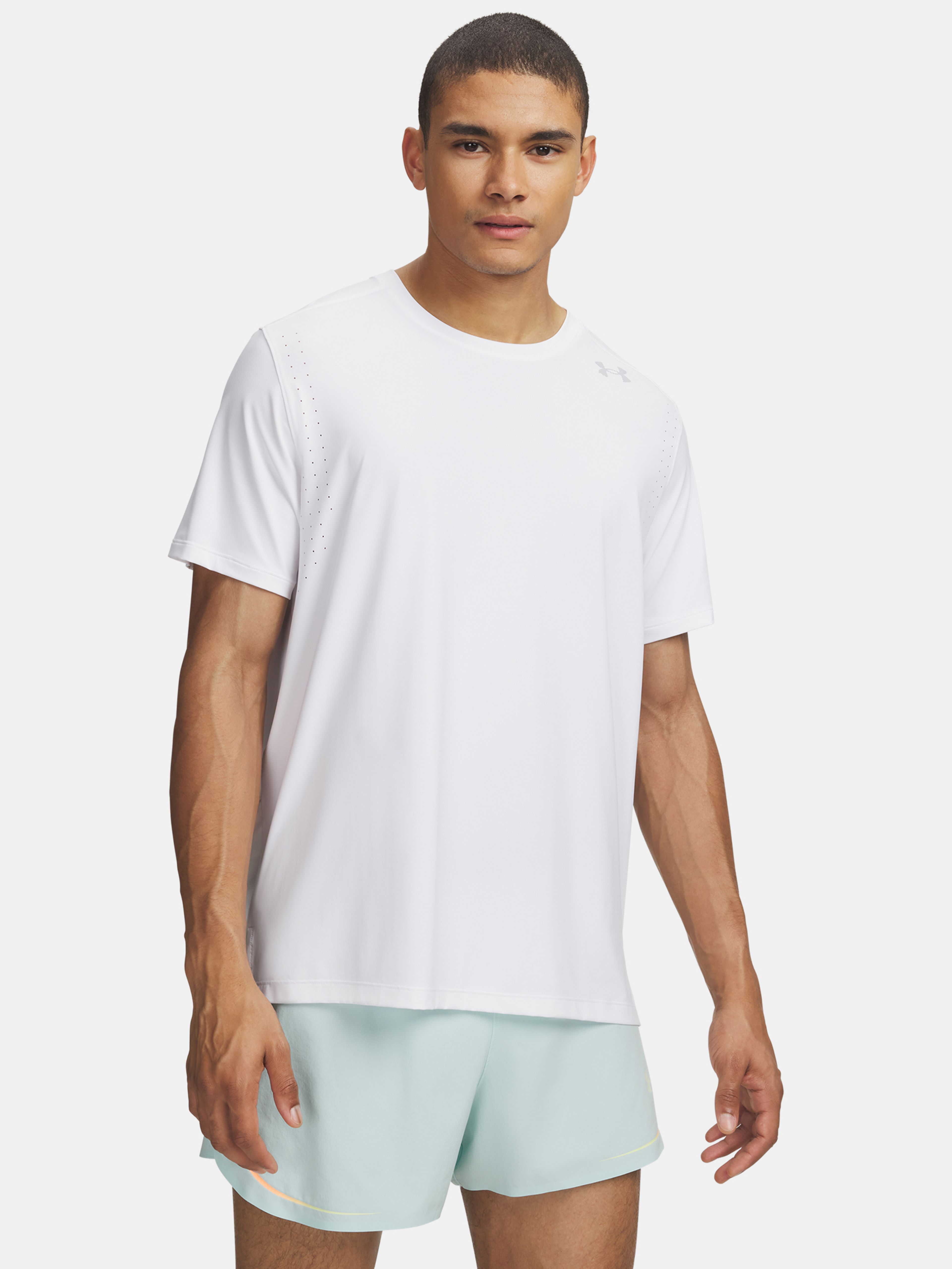 Pánské tričko Under Armour UA Velociti Pro Shortsleeve-WHT