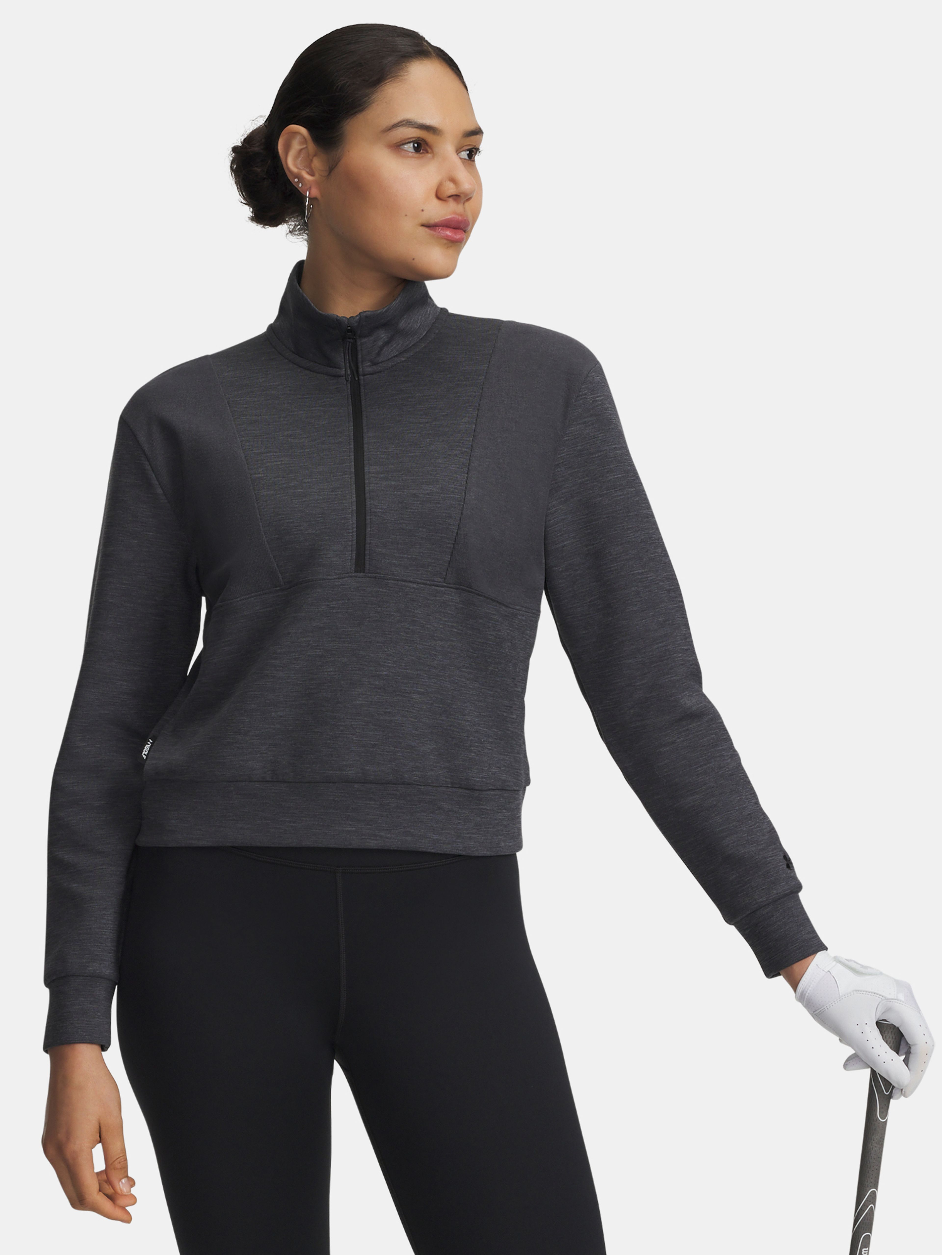 Dámska mikina Under Armour UA Drive Midlayer Pullover-BLK