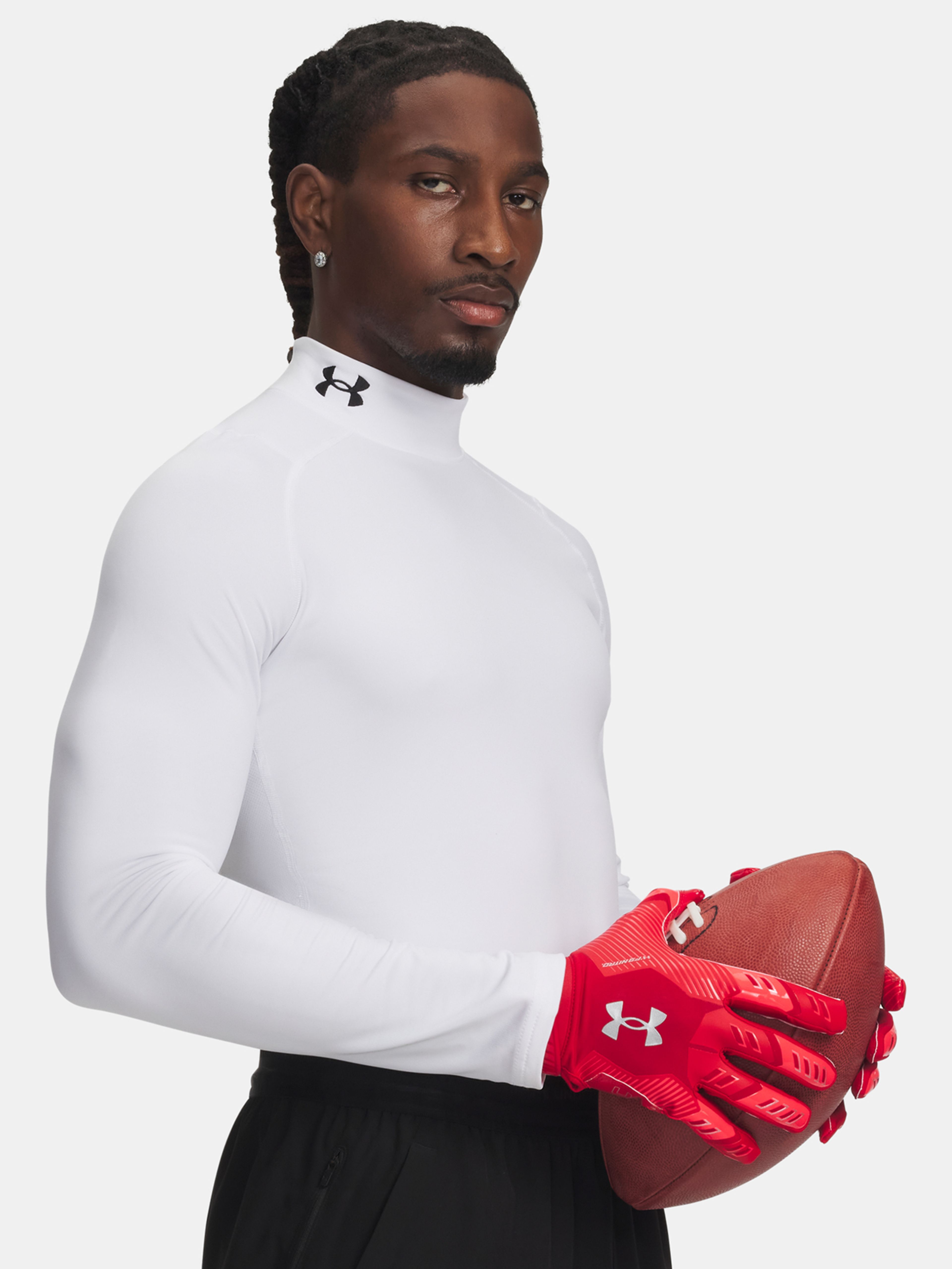 Férfi póló Under Armour UA CG Armour Fitted Mock