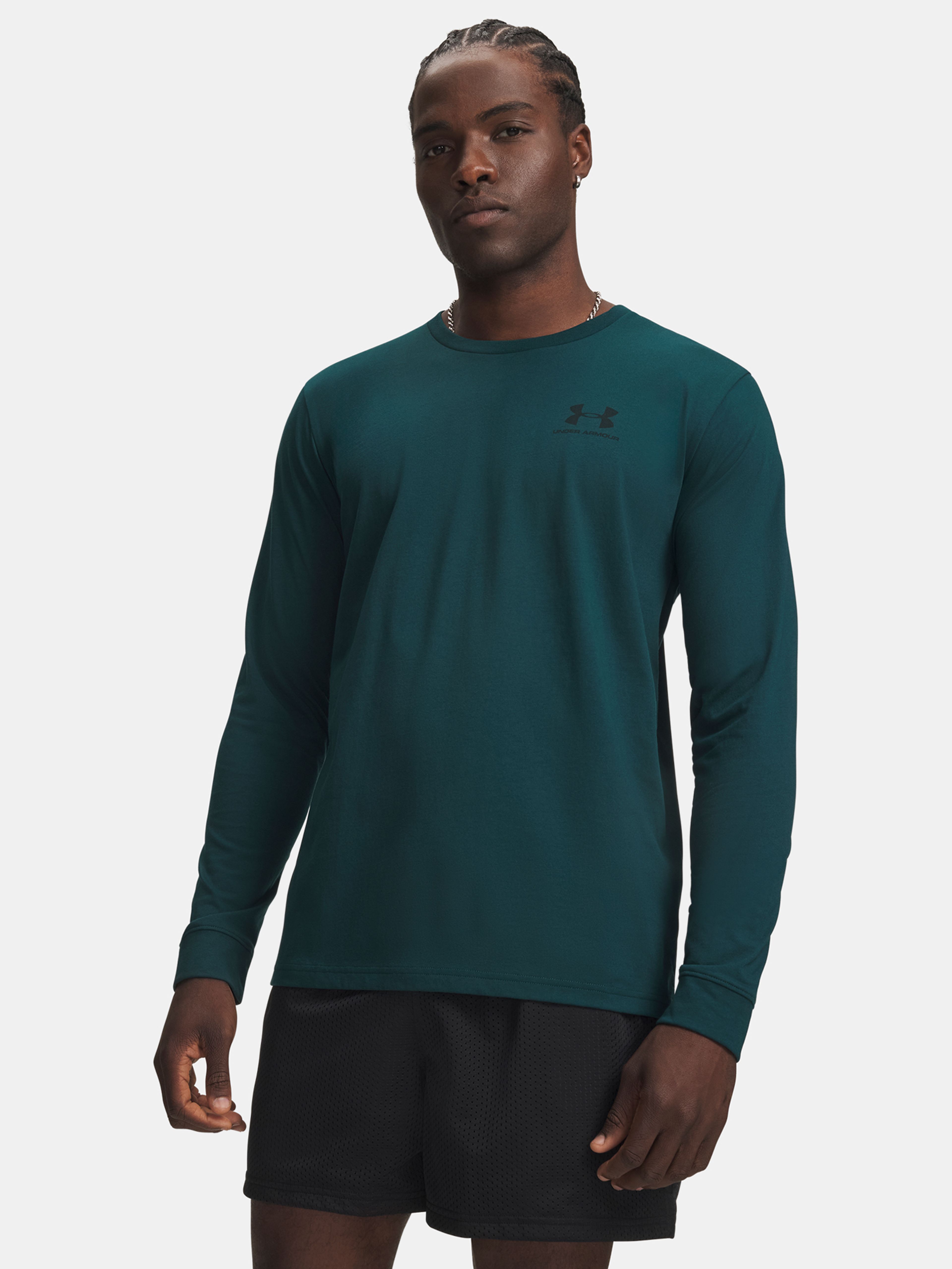 Meeste t-särk Under Armour UA SPORTSTYLE LEFT CHEST LS - 001
