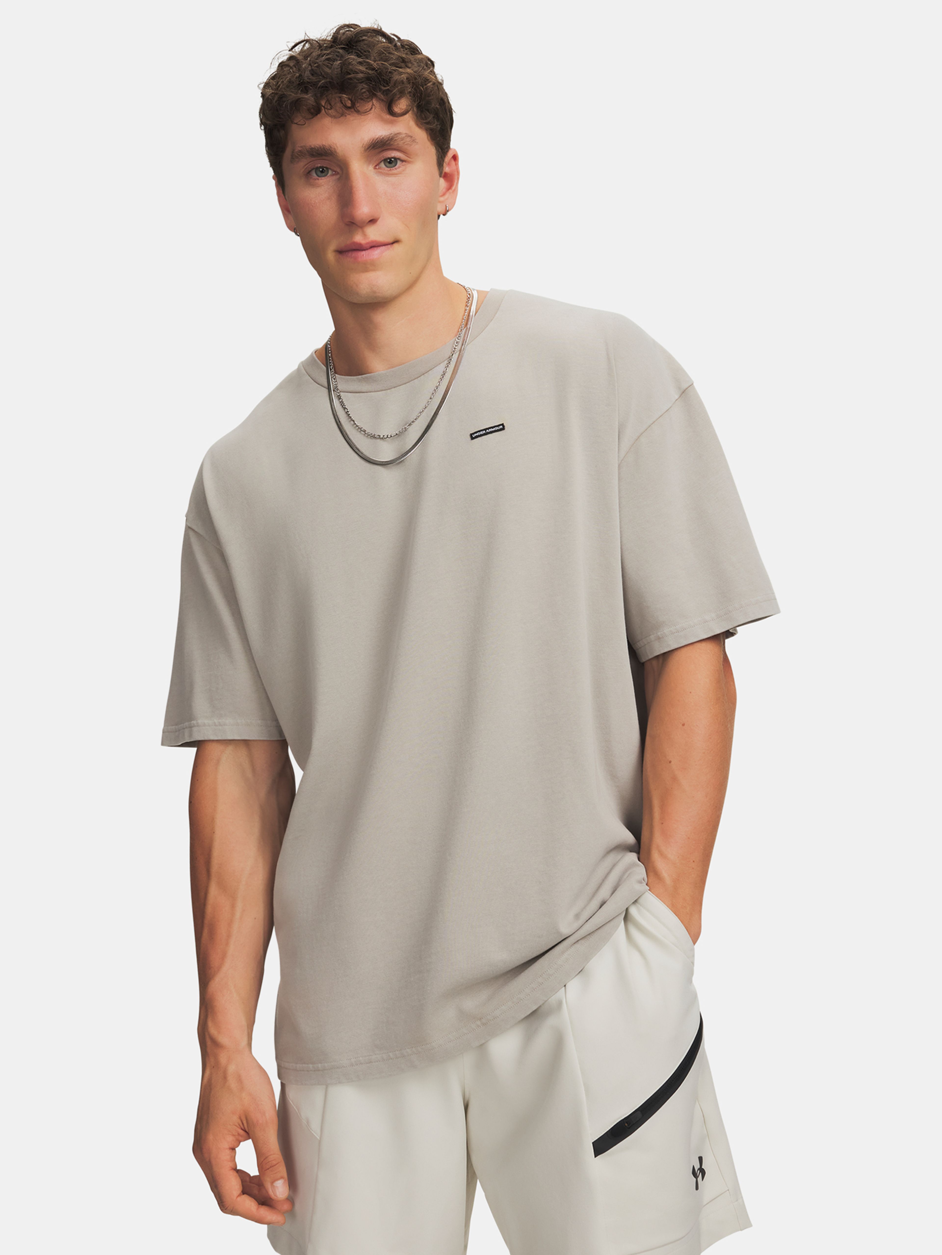 Vyriški marškinėliai Under Armour UA M HWT OS WASH SS - 001