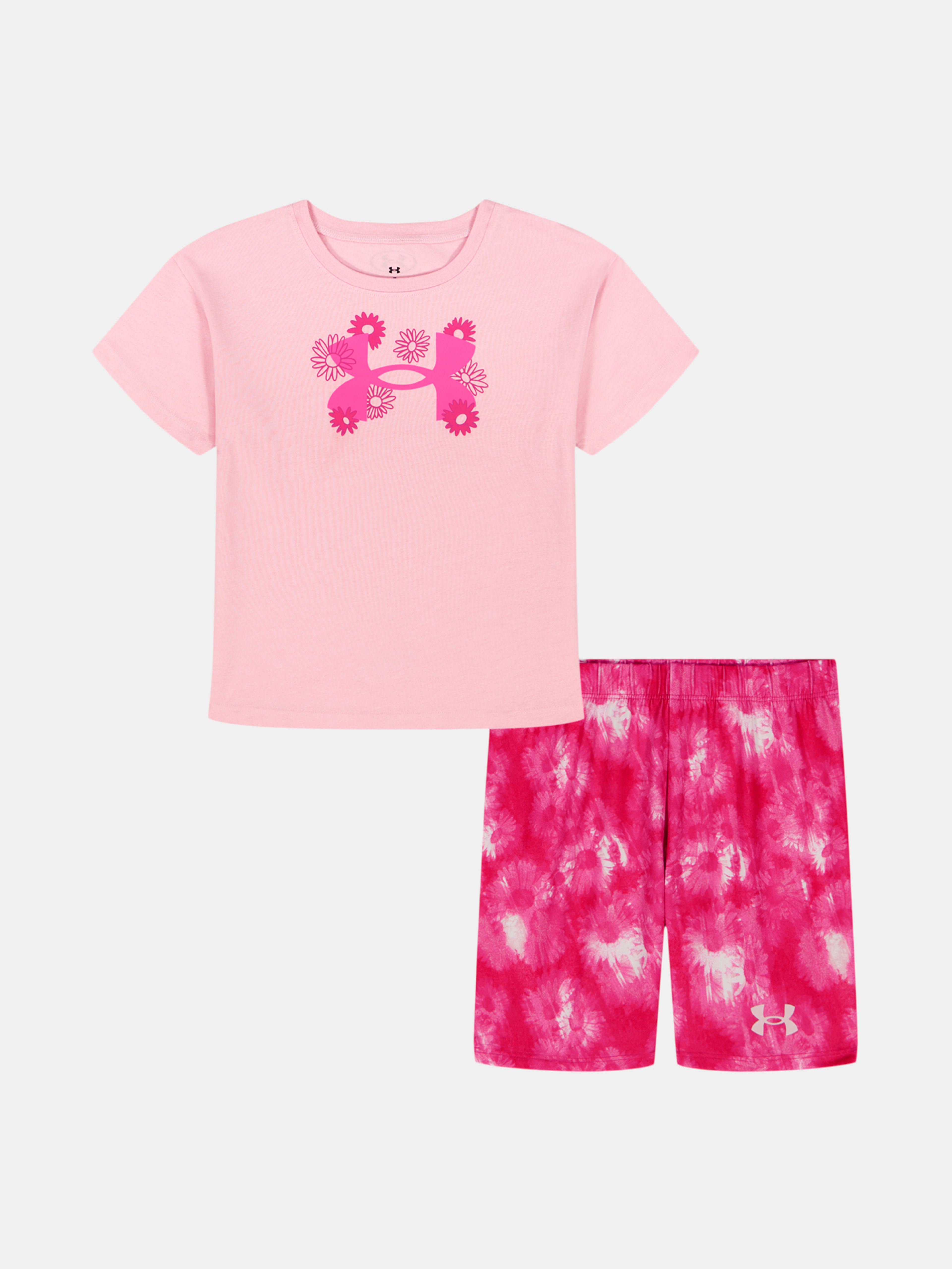 Dekliški set Under Armour UA PRINTED BIKE SHORT SET