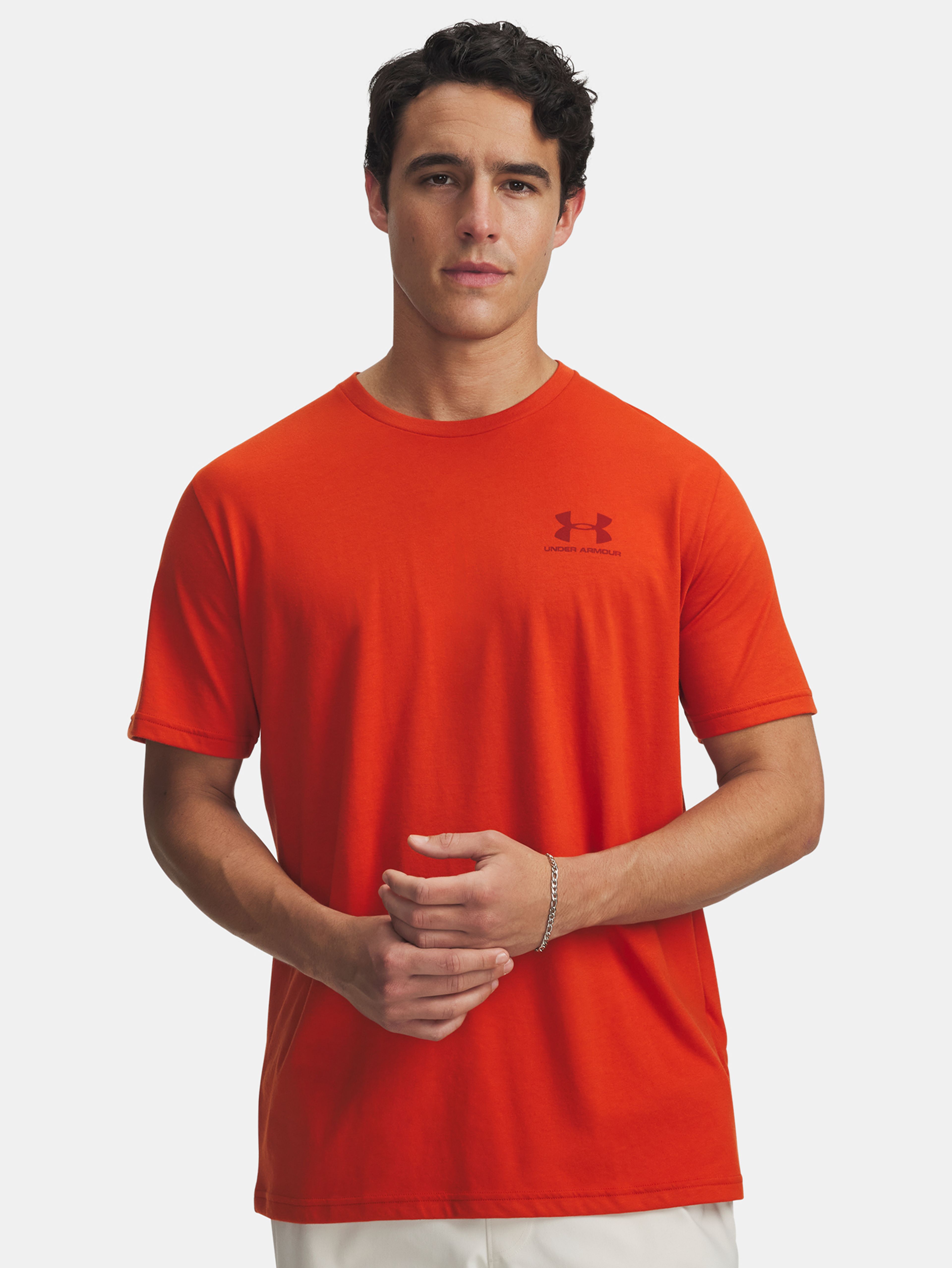 Meeste t-särk Under Armour UA M SPORTSTYLE LC SS-ORG
