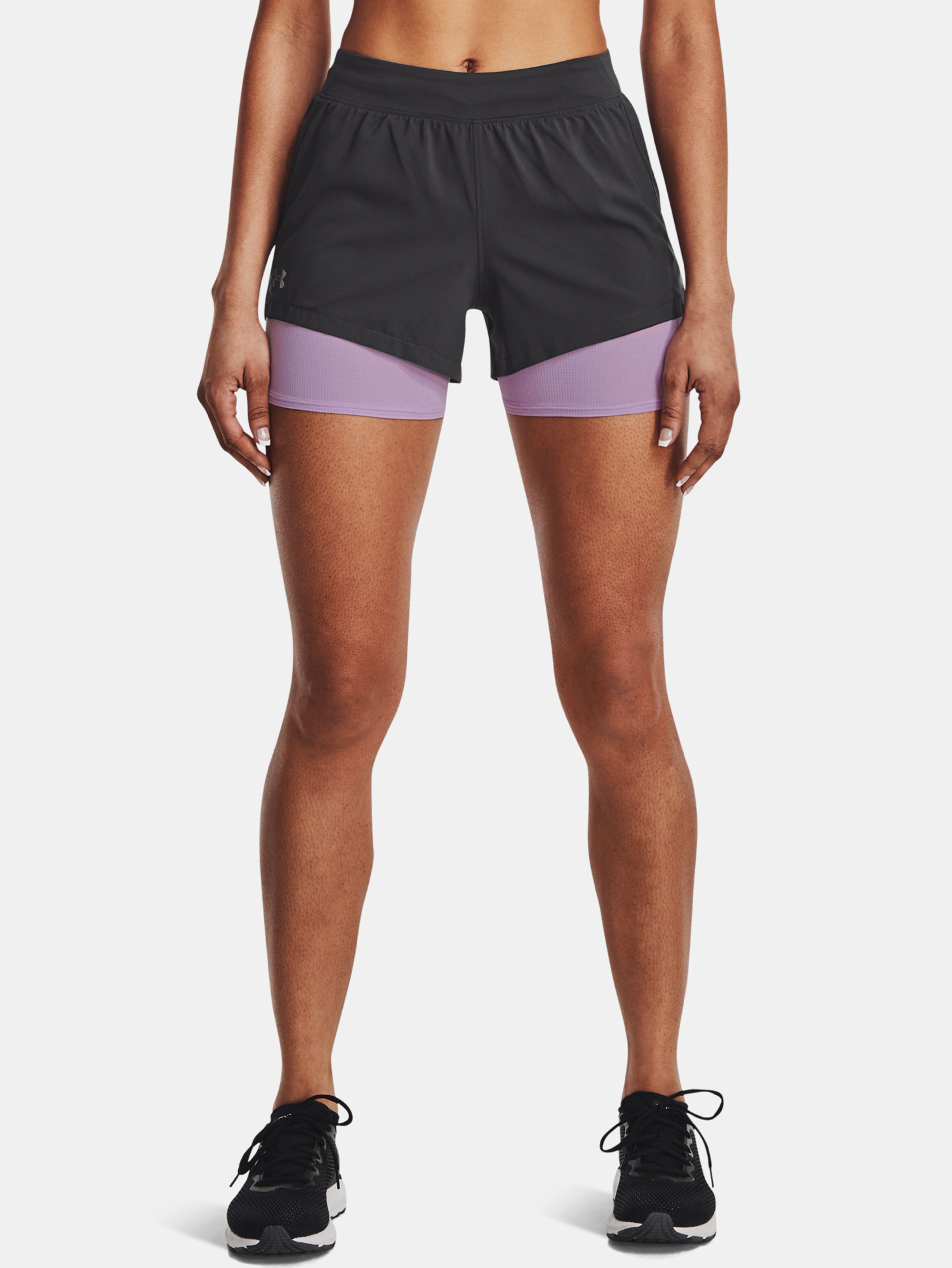 Női rövidnadrágok Under Armour UA Iso-Chill Run 2N1 Short