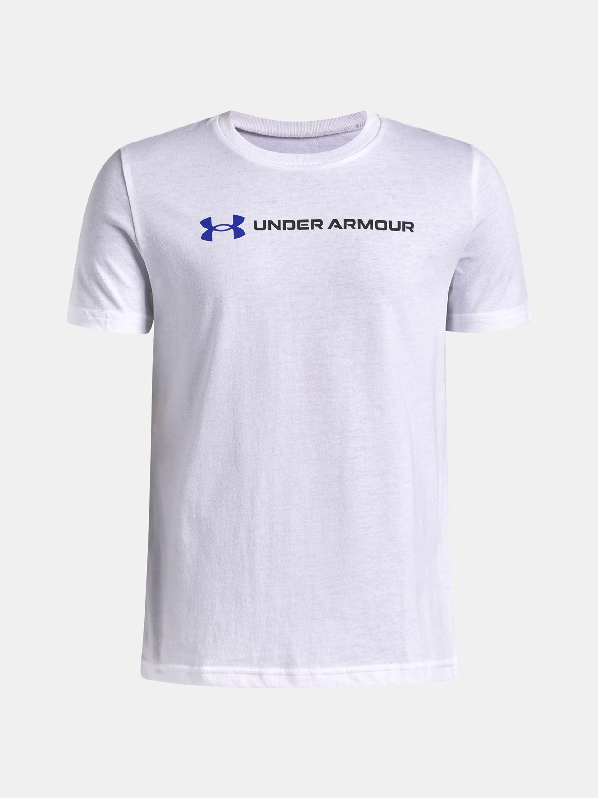 Fiú póló Under Armour UA B LOGO WORDMARK SS - 001