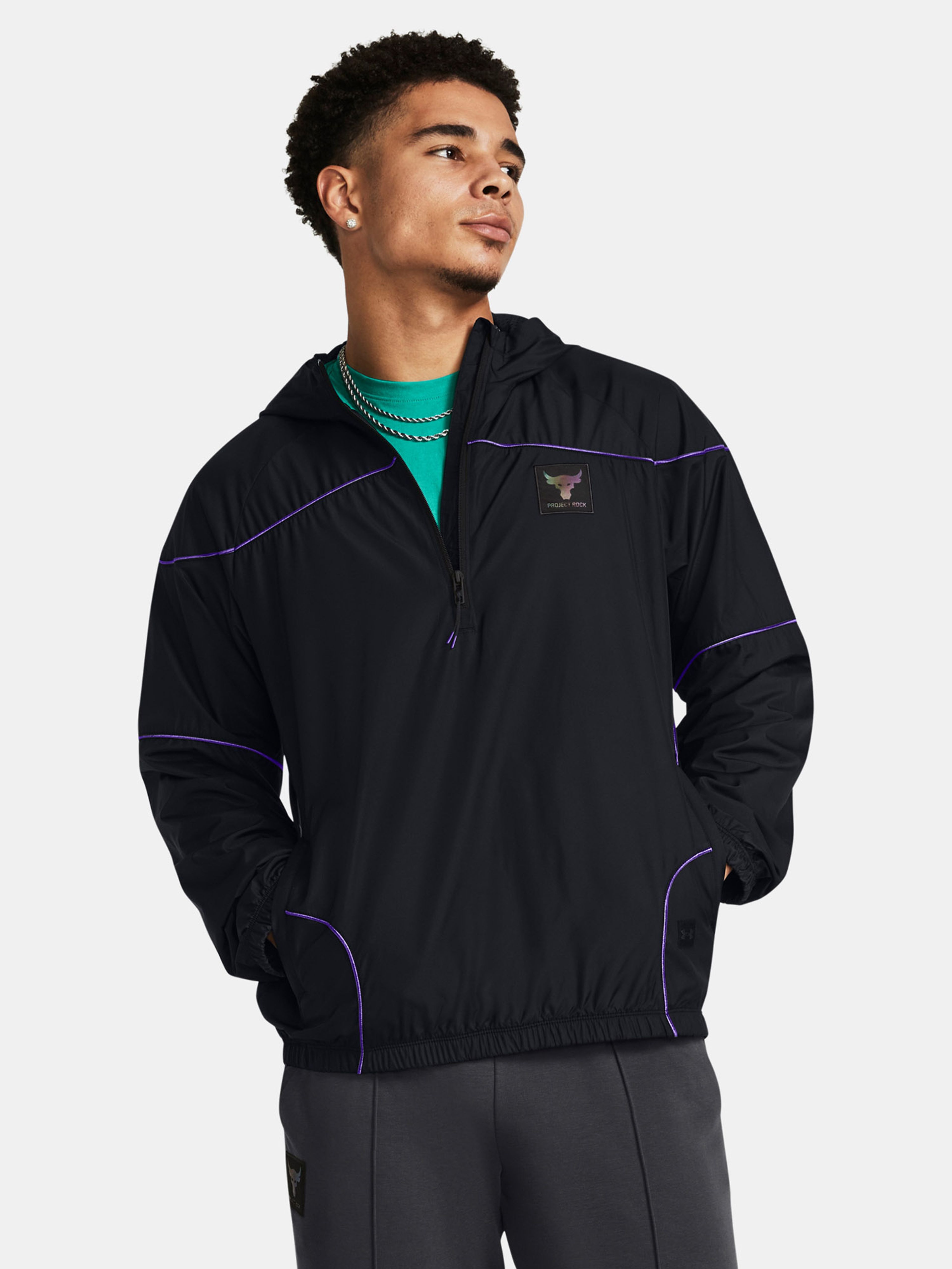 Pánská bunda Under Armour Pjt Rock Anorak Jacket