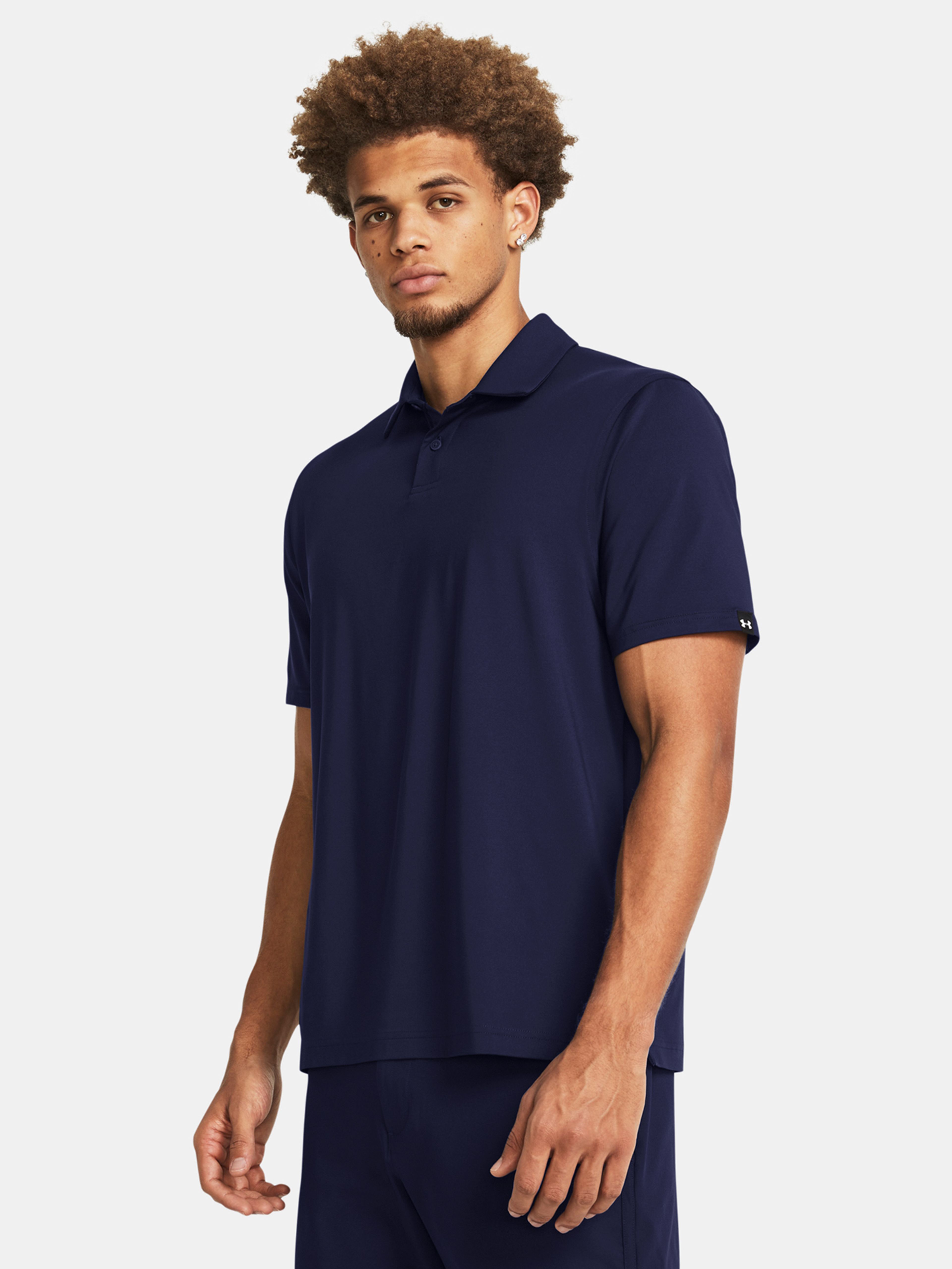 Férfi póló Under Armour UA T2G Polo LB-BLU