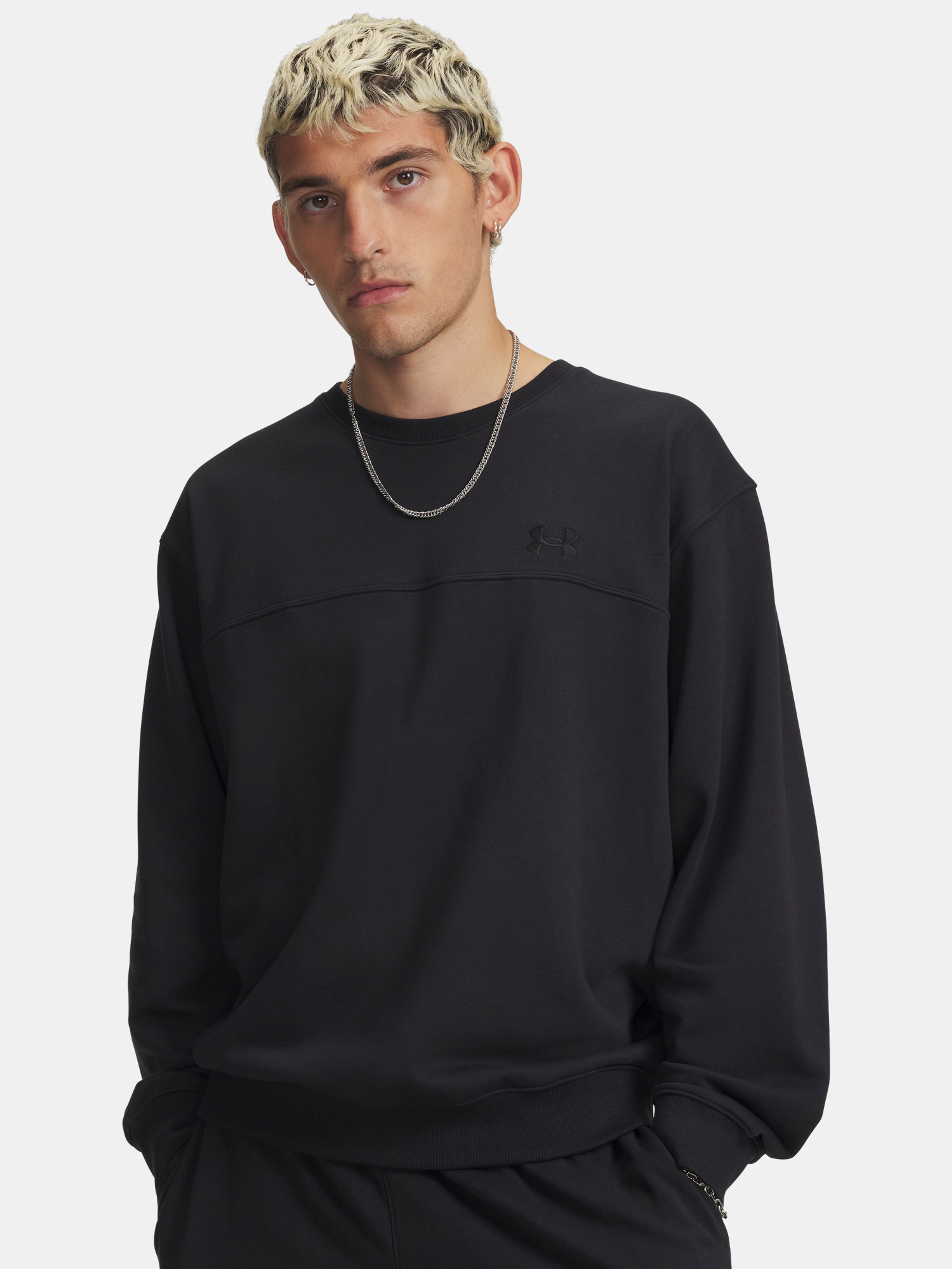Meeste t-särk Under Armour UA Rival LW Crew-BLK