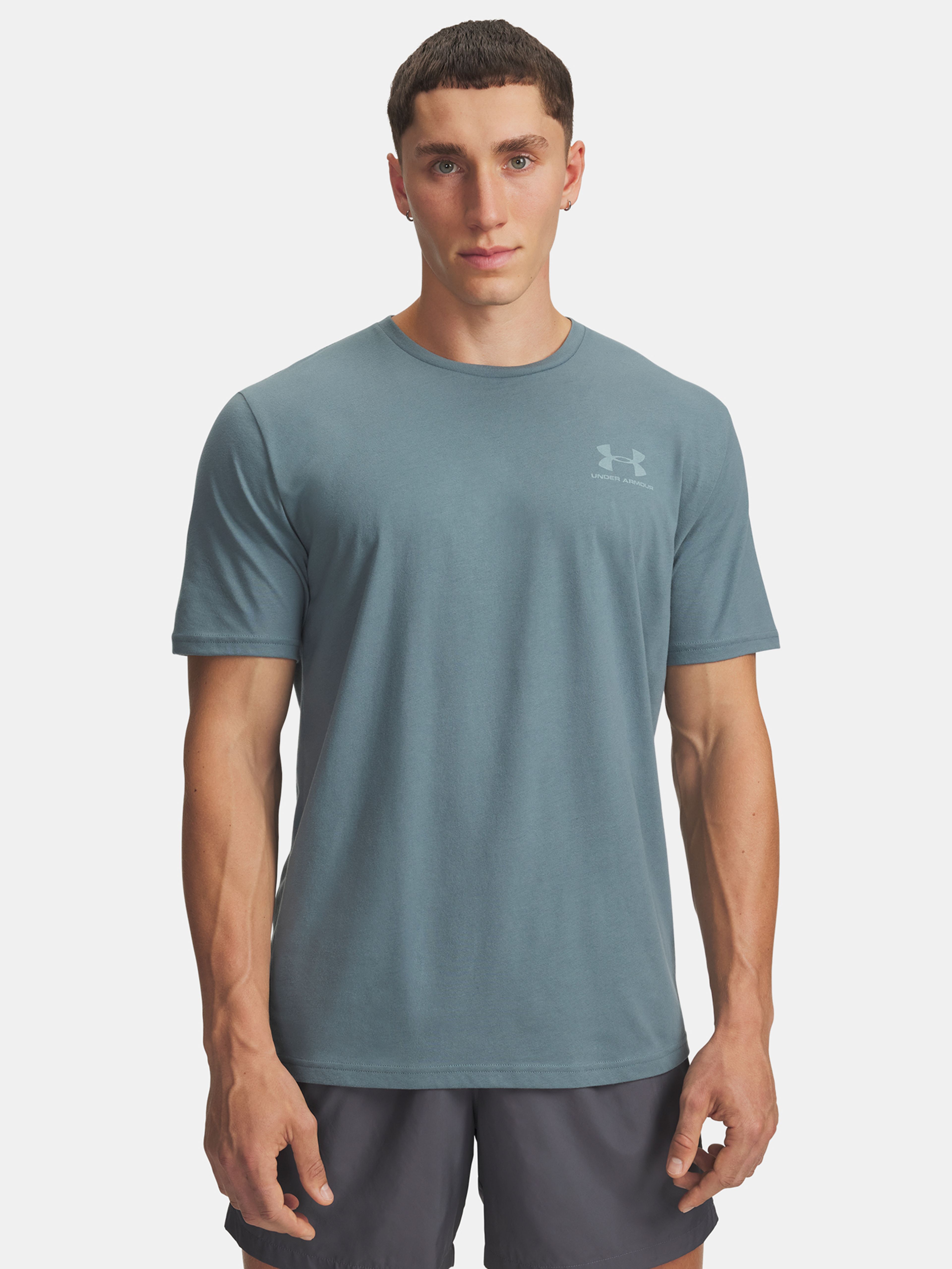 Meeste t-särk Under Armour UA M SPORTSTYLE LC SS-BLU