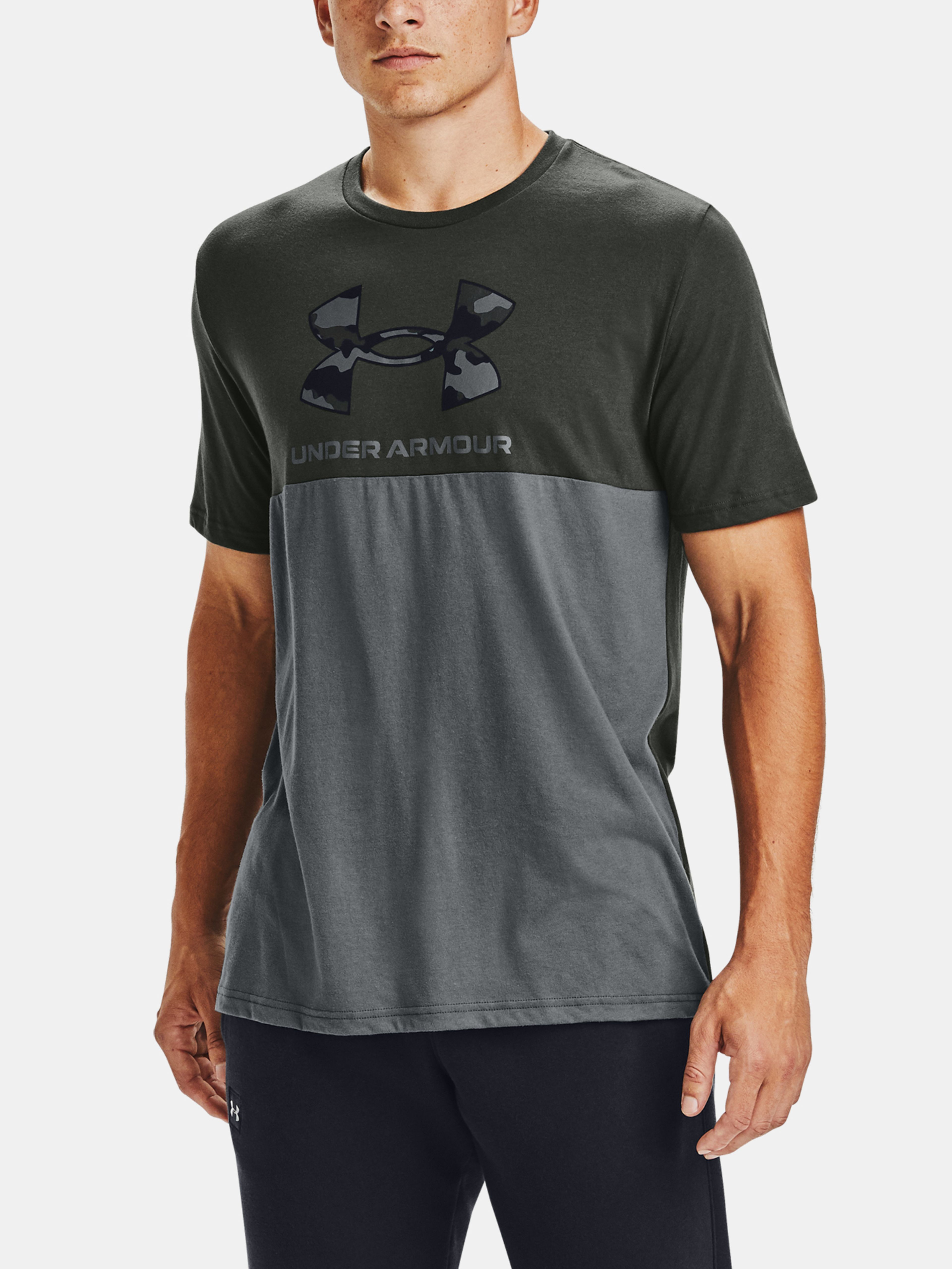 Meeste t-särk Under Armour CAMO BIG LOGO SS