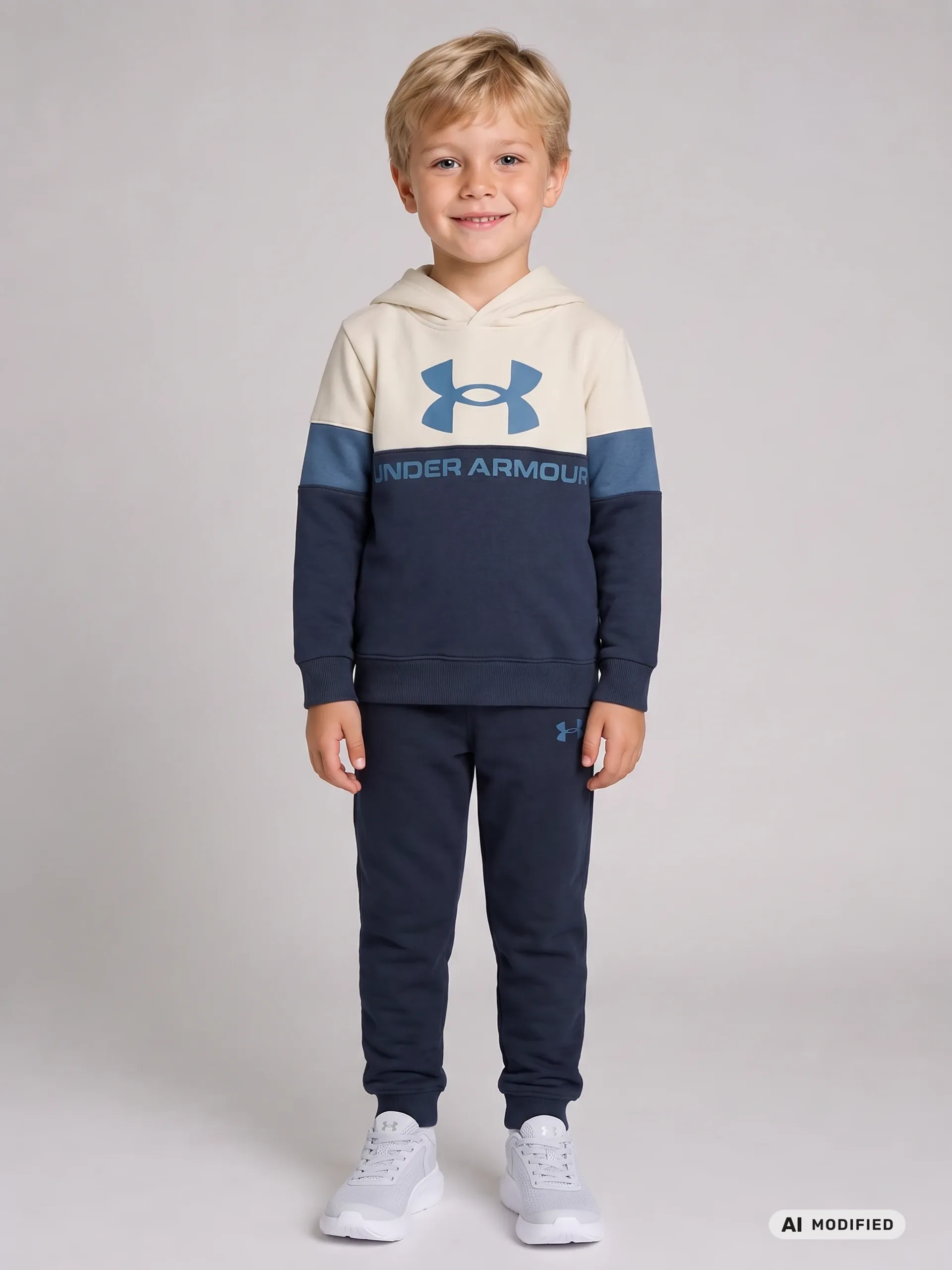 Fantovski set Under Armour UA RIVAL PO HOODIE SET - 001