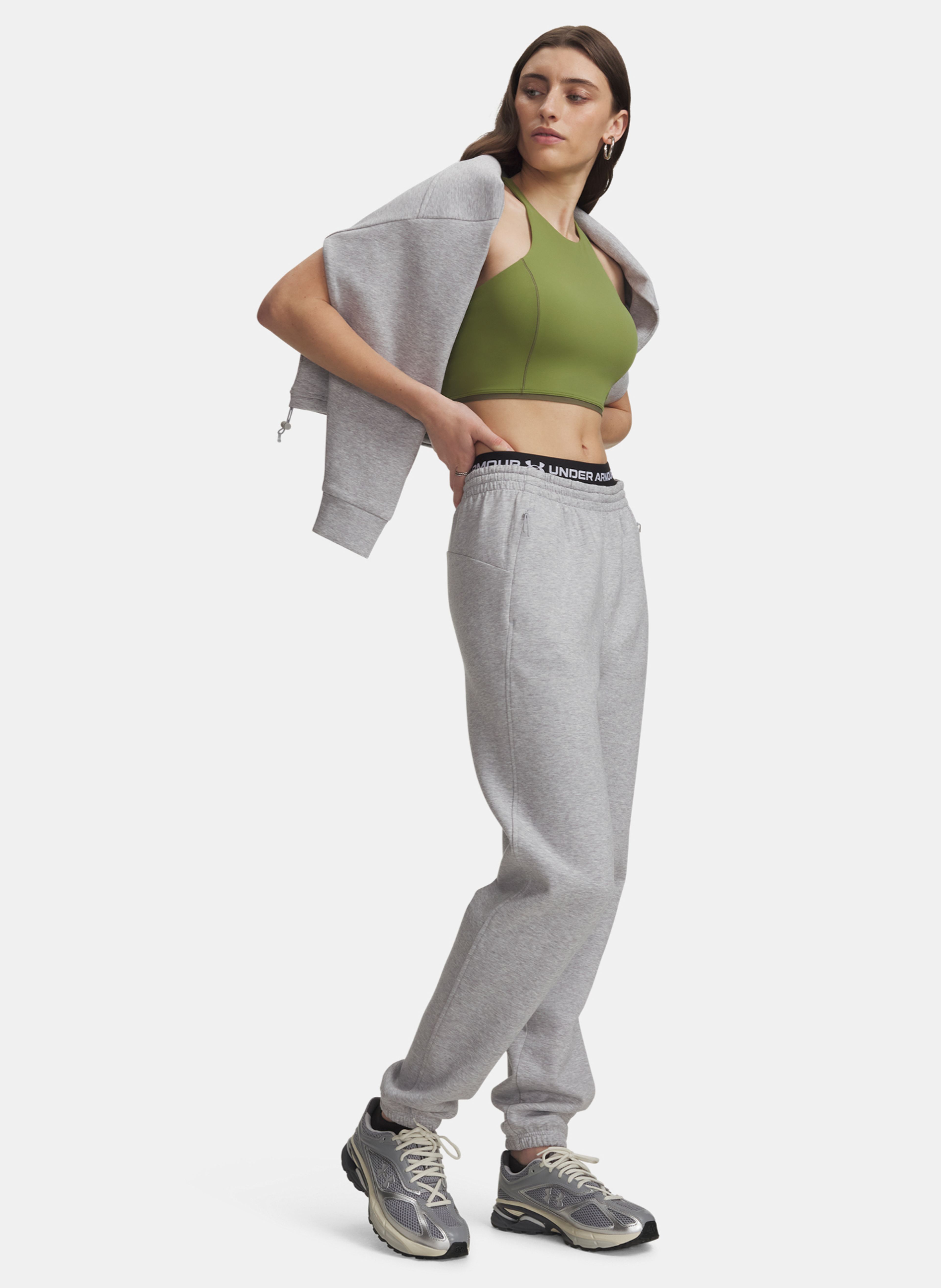 Dámske športové nohavice Under Armour Unstoppable Flc Gym Pant - 004