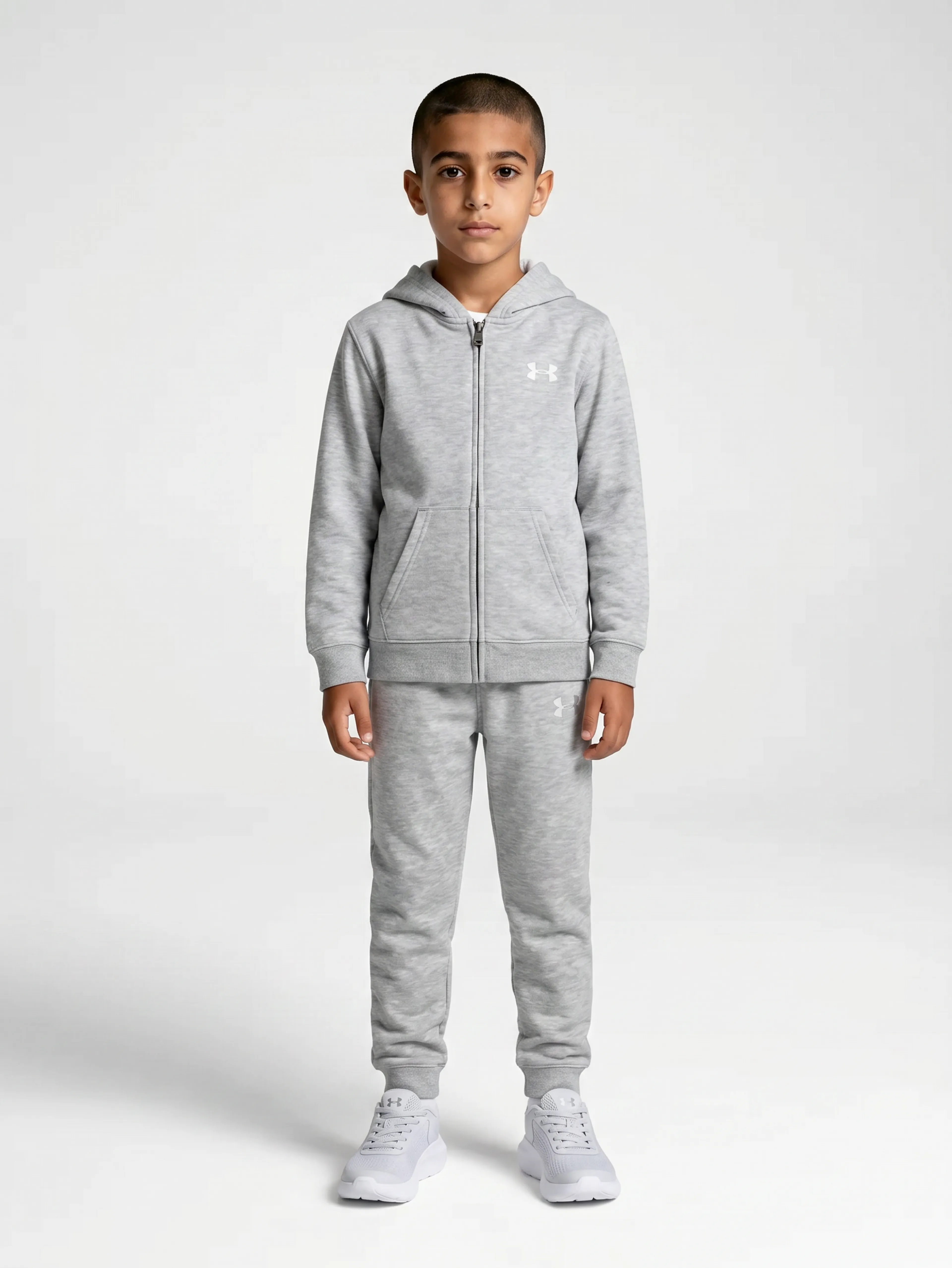 Chlapčenský set Under Armour UA BRANDED LOGO FZ SET - 001