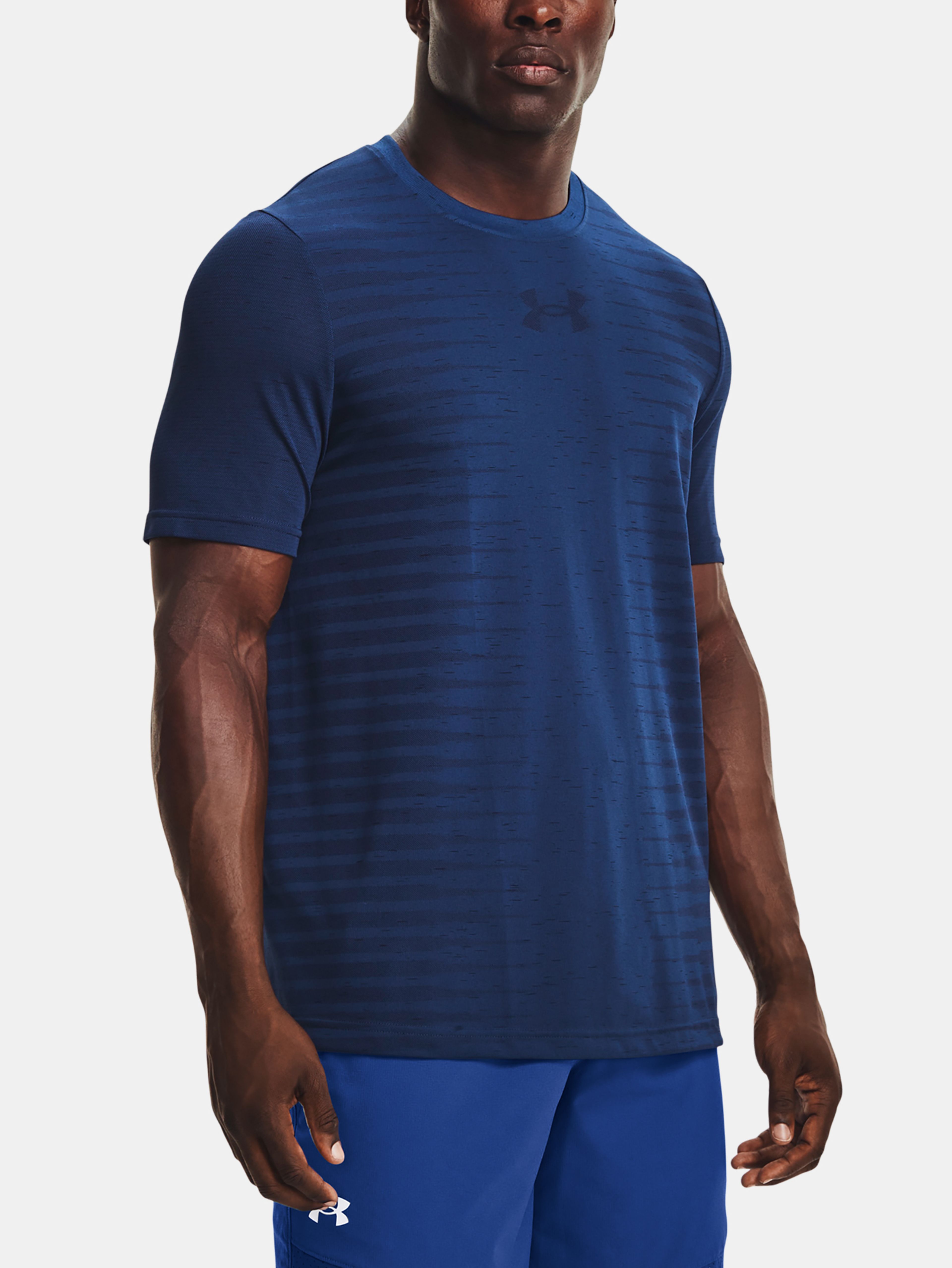 Férfi póló Under Armour Seamless Wordmark SS