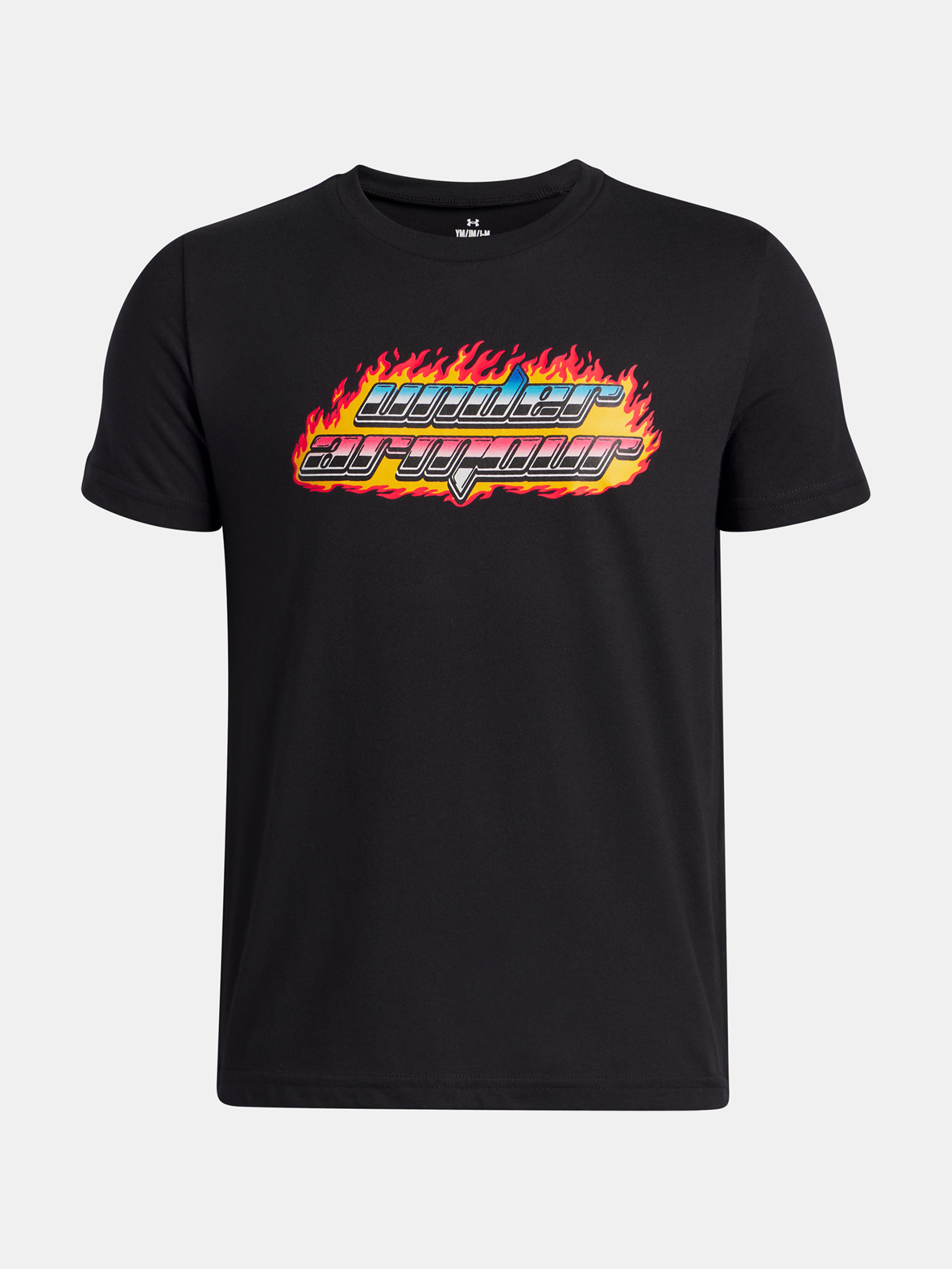 Chlapčenské tričko Under Armour UA Flame WM SS-BLK