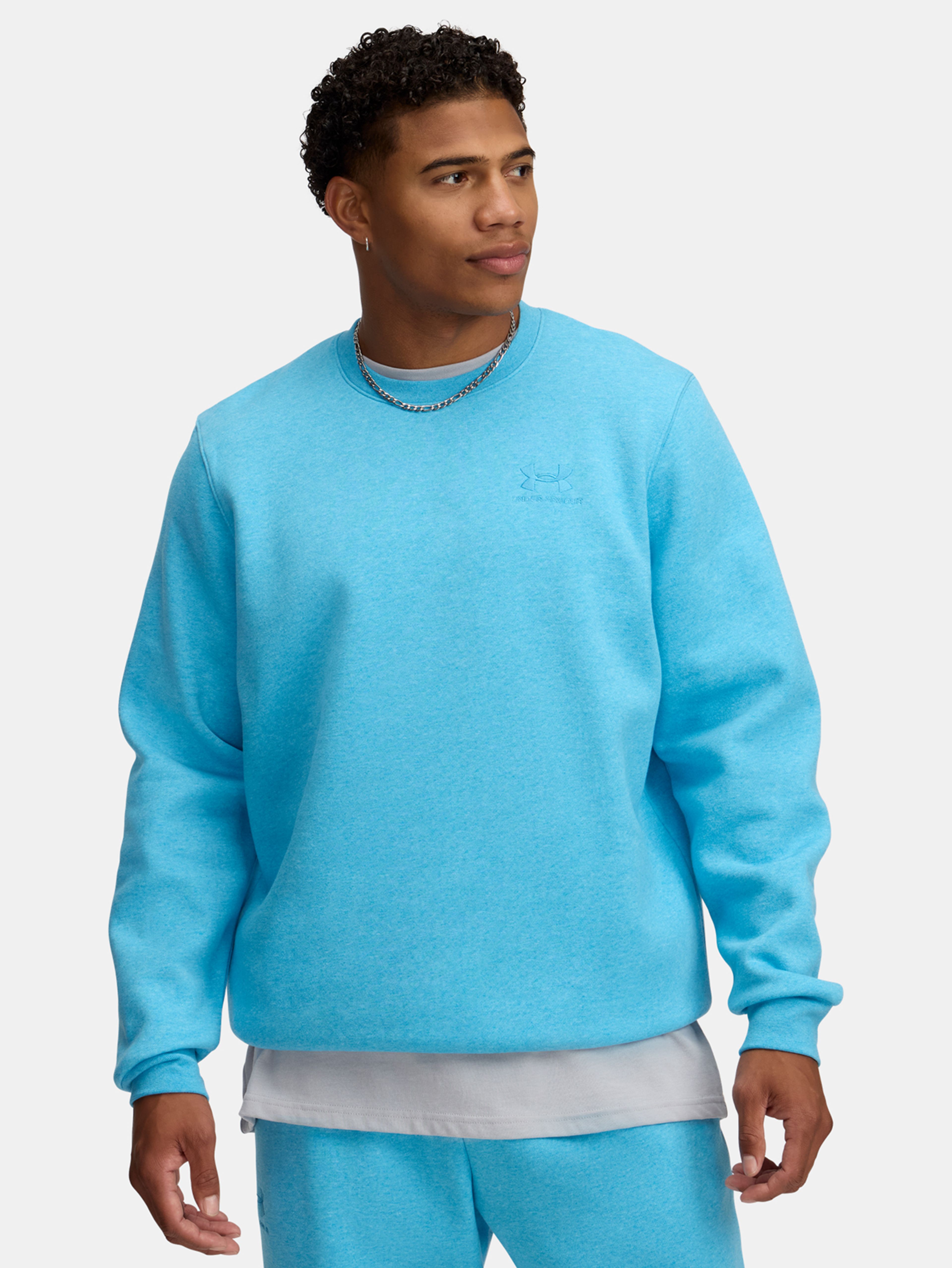 Férfi felső Under Armour UA Icon Fleece Crew
