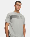 Pánske tričko Under Armour UA Tech Graphic Tee-Šedá - 001