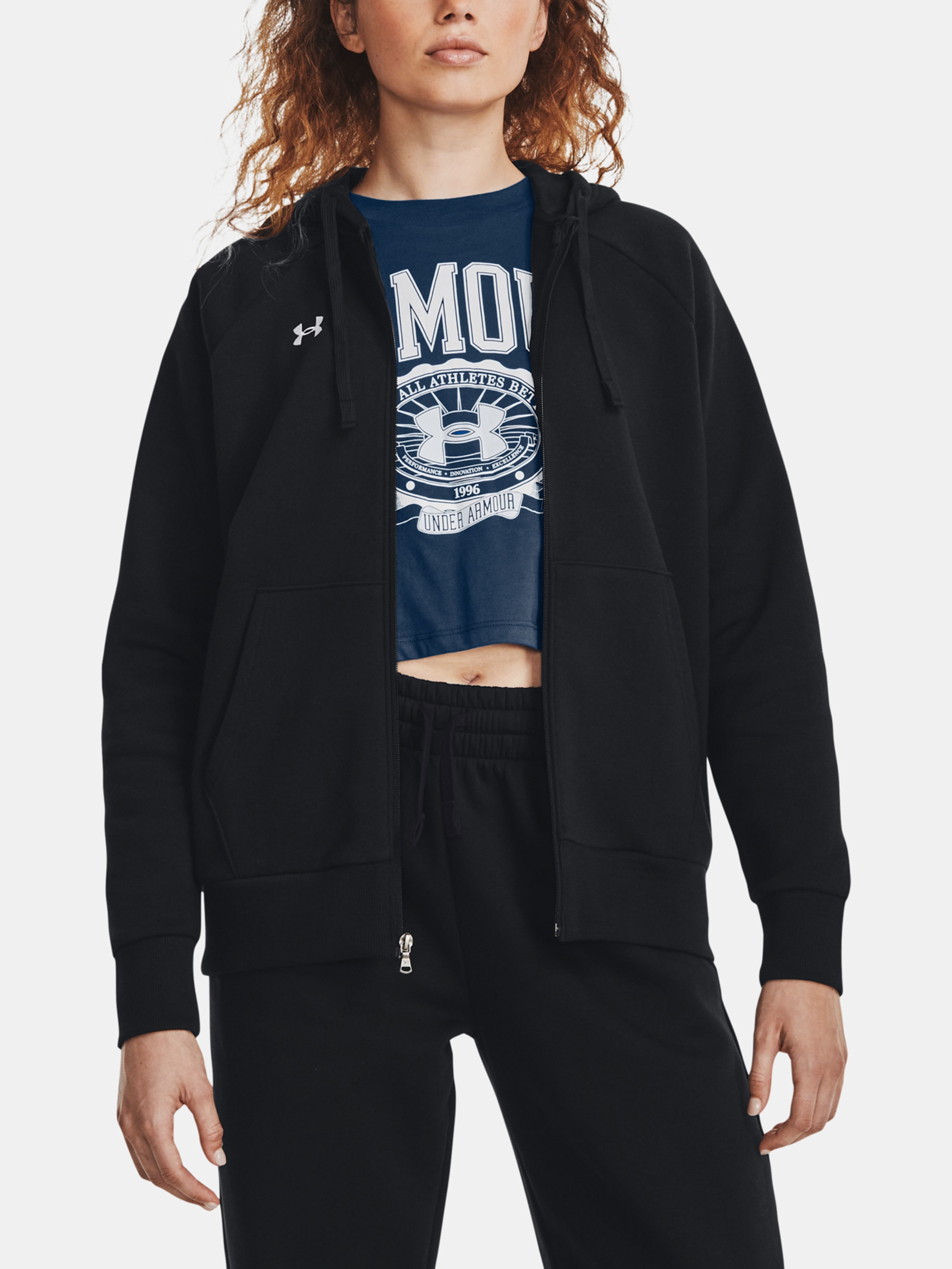 Női felső Under Armour UA Rival Fleece FZ Hoodie