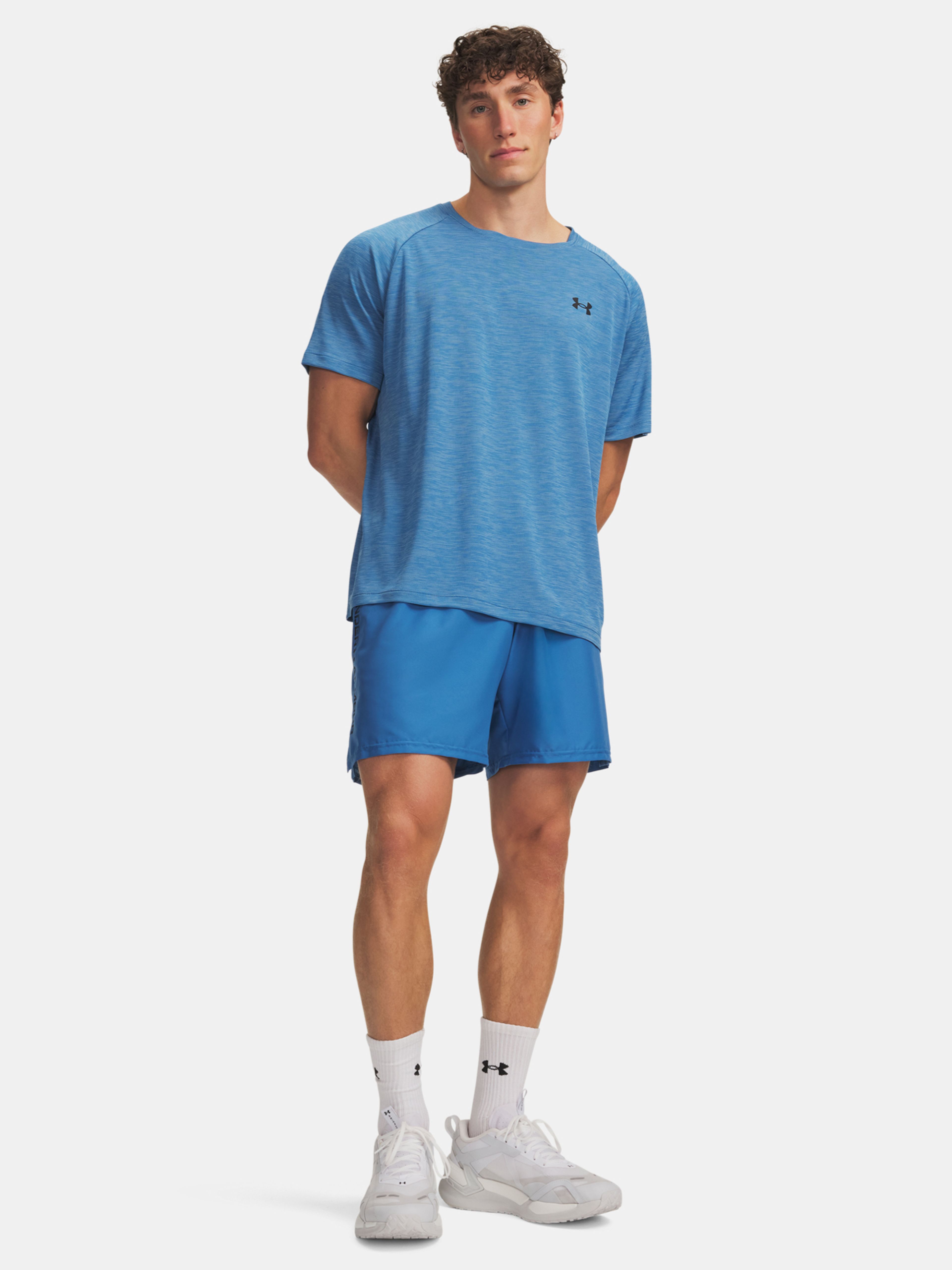 Vyriški šortai Under Armour UA Tech Woven Wordmark Short - 003