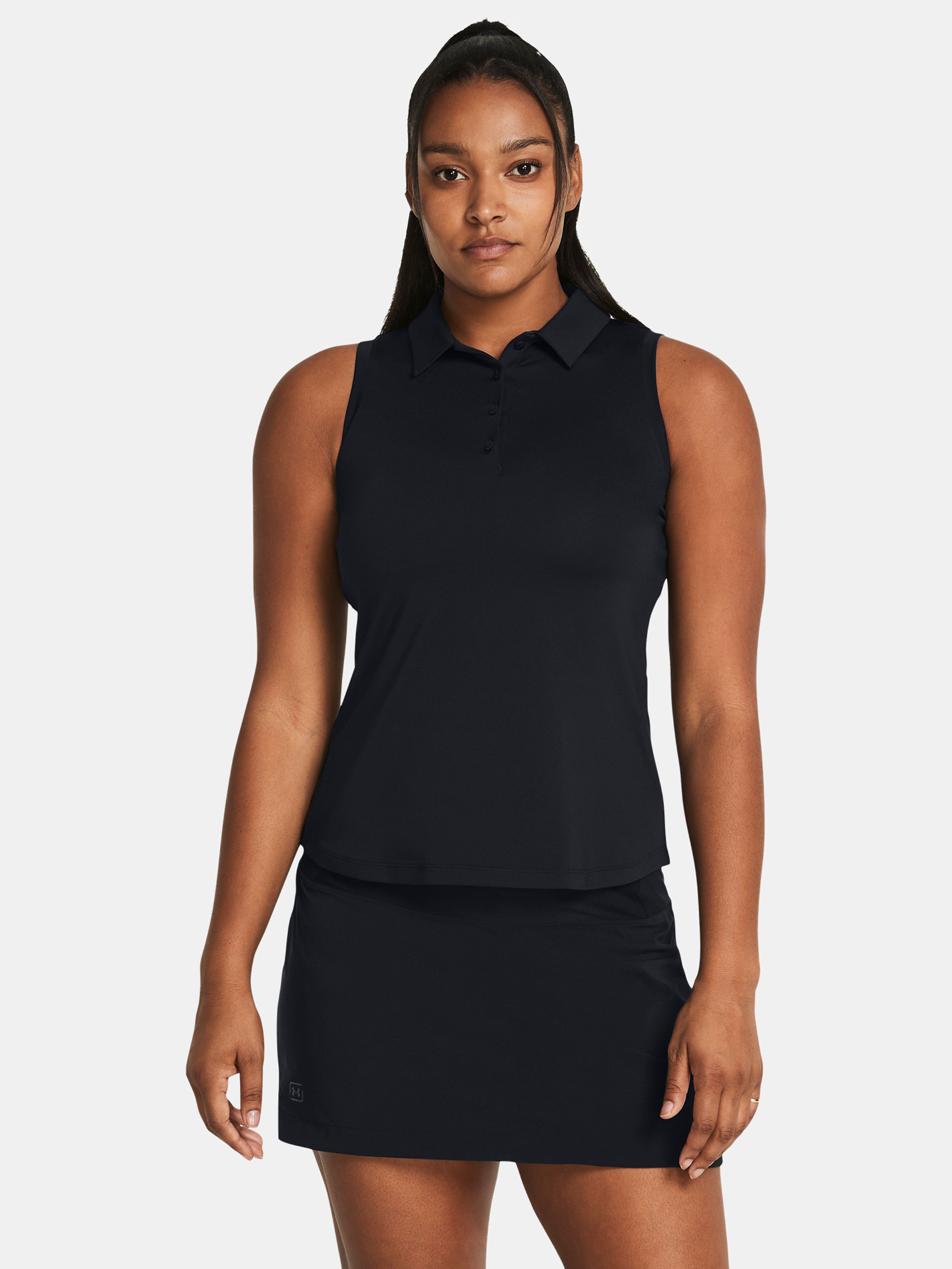 Női atlétatrikó Under Armour UA Playoff SL Polo-BLK