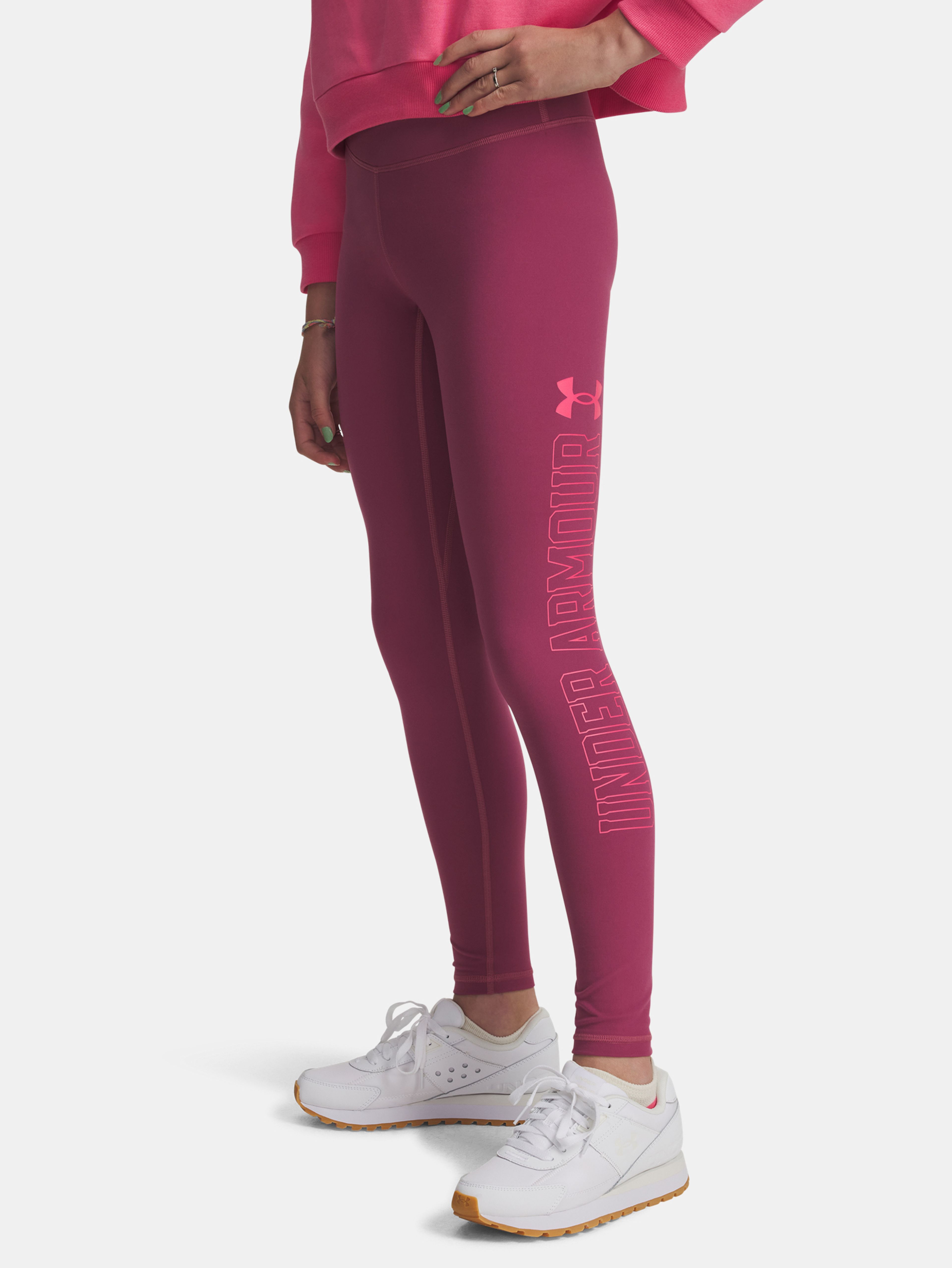 Lány leggings Under Armour UA Motion Branded Legging-RED