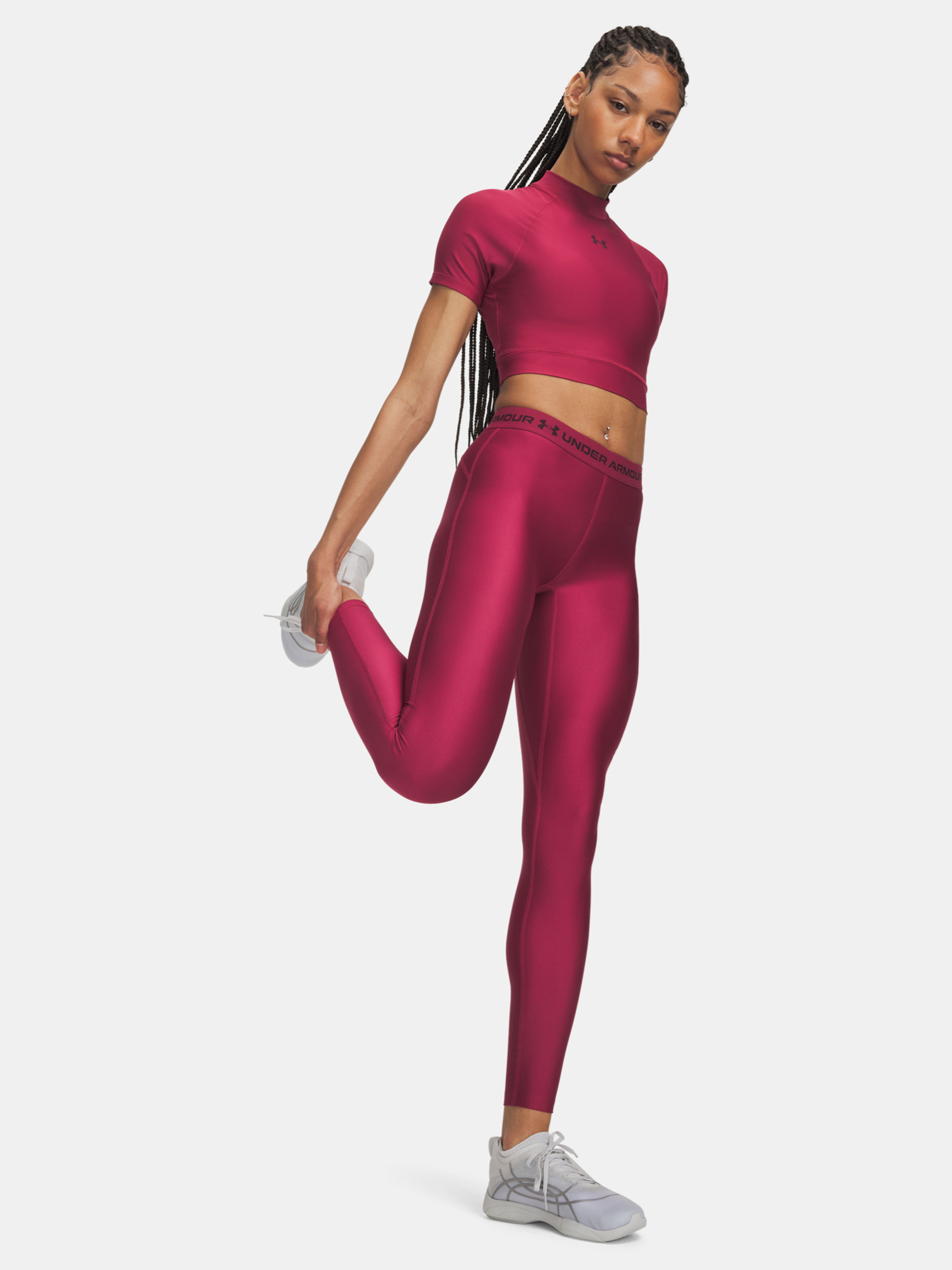 Női leggings Under Armour HEATGEAR Legging-RED - 003