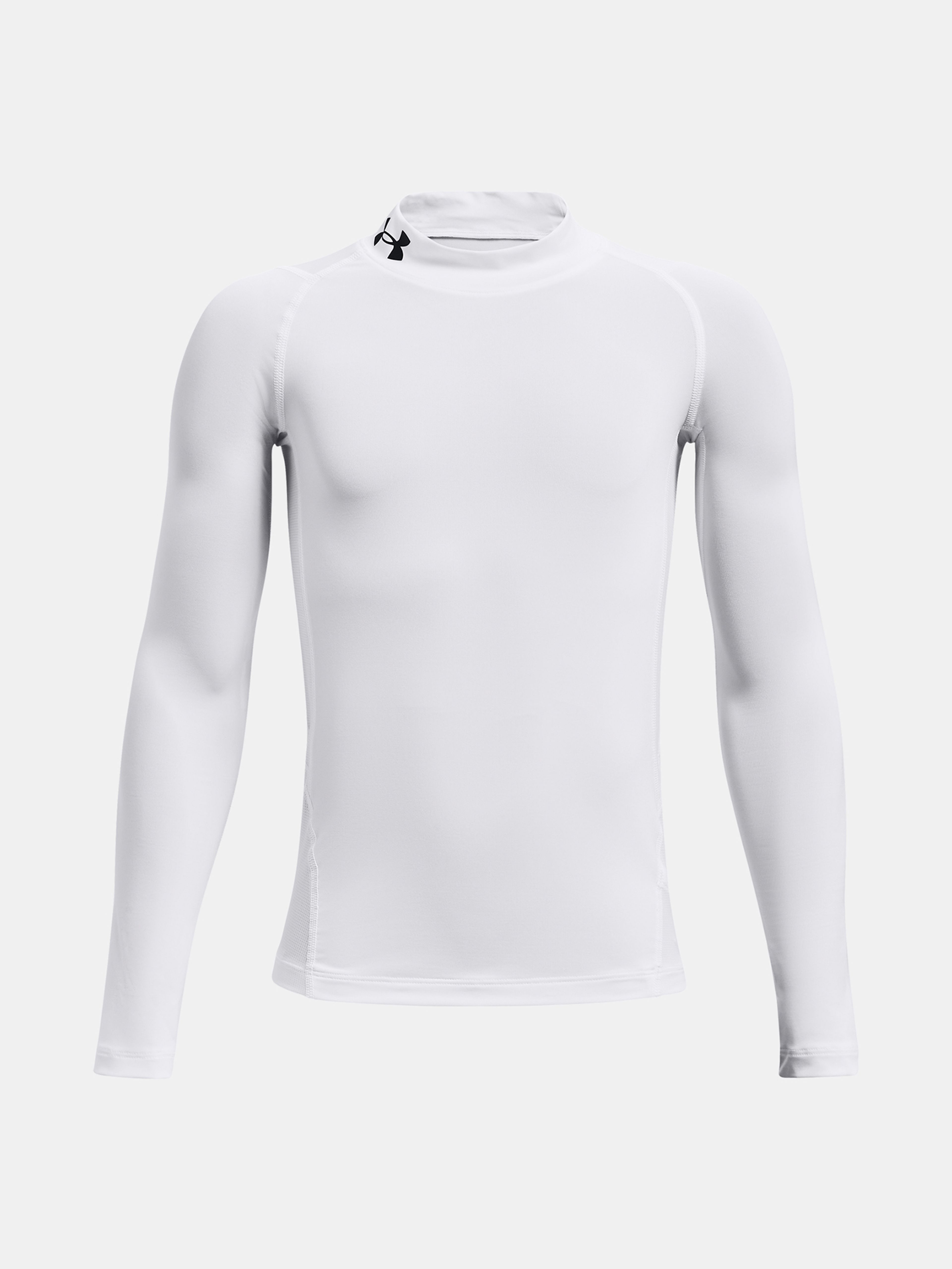 Deška majica Under Armour UA HG Armour Mock LS-WHT