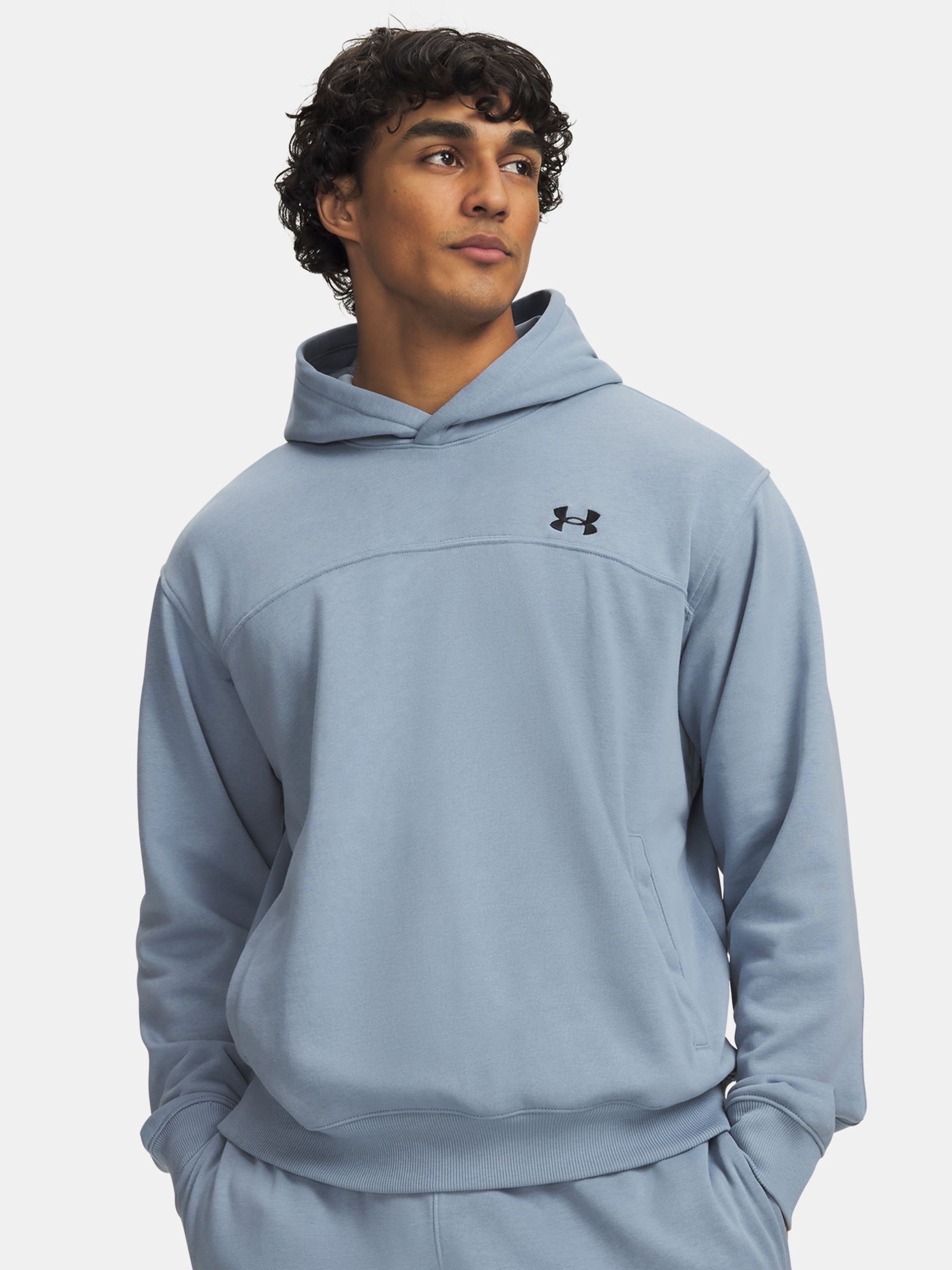 Moški pulover  Under Armour UA Rival LW Hoodie - 001