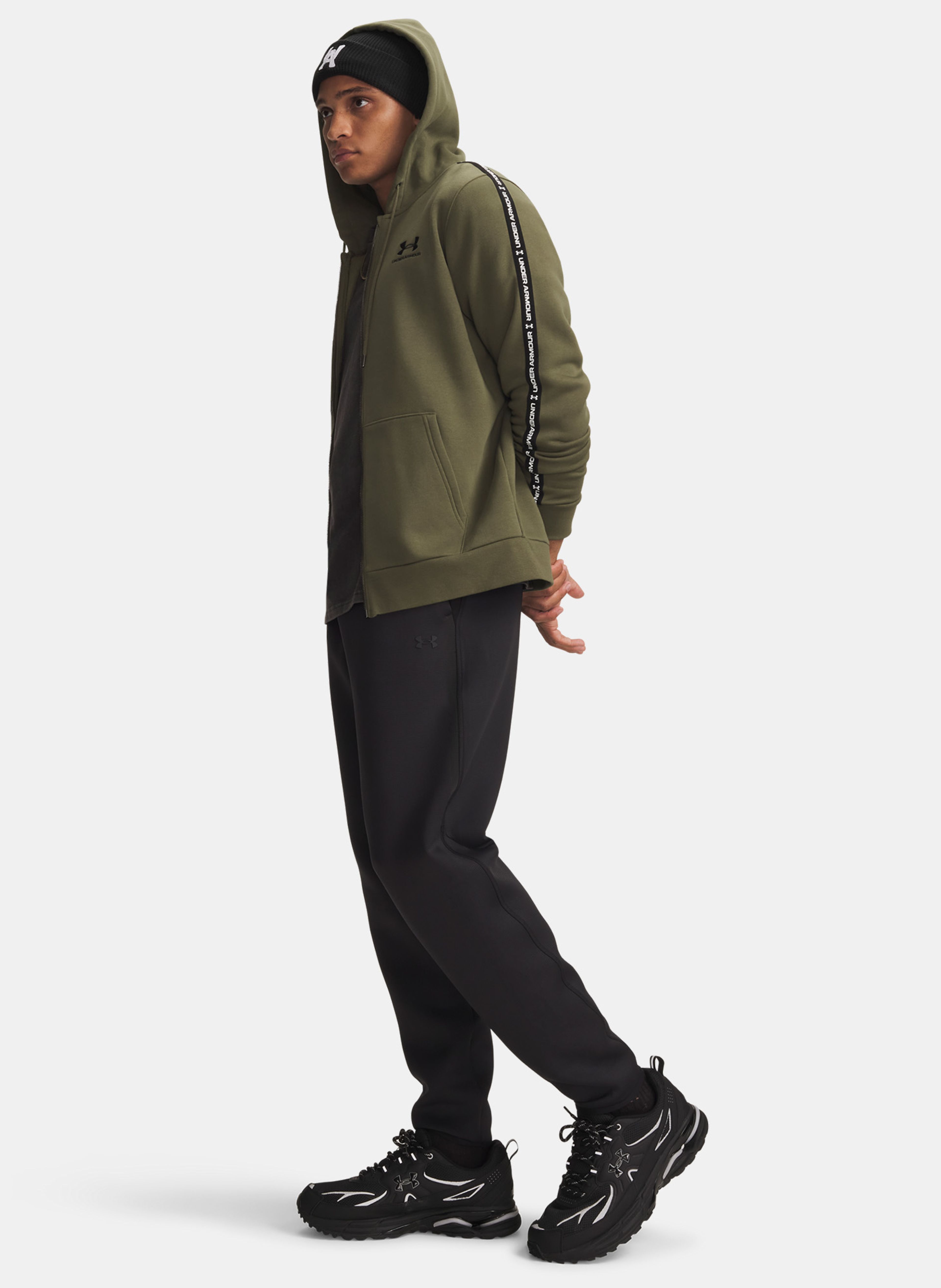 Pánské tepláky Under Armour UA Unstoppable Flc Txtrd Jgr - 004