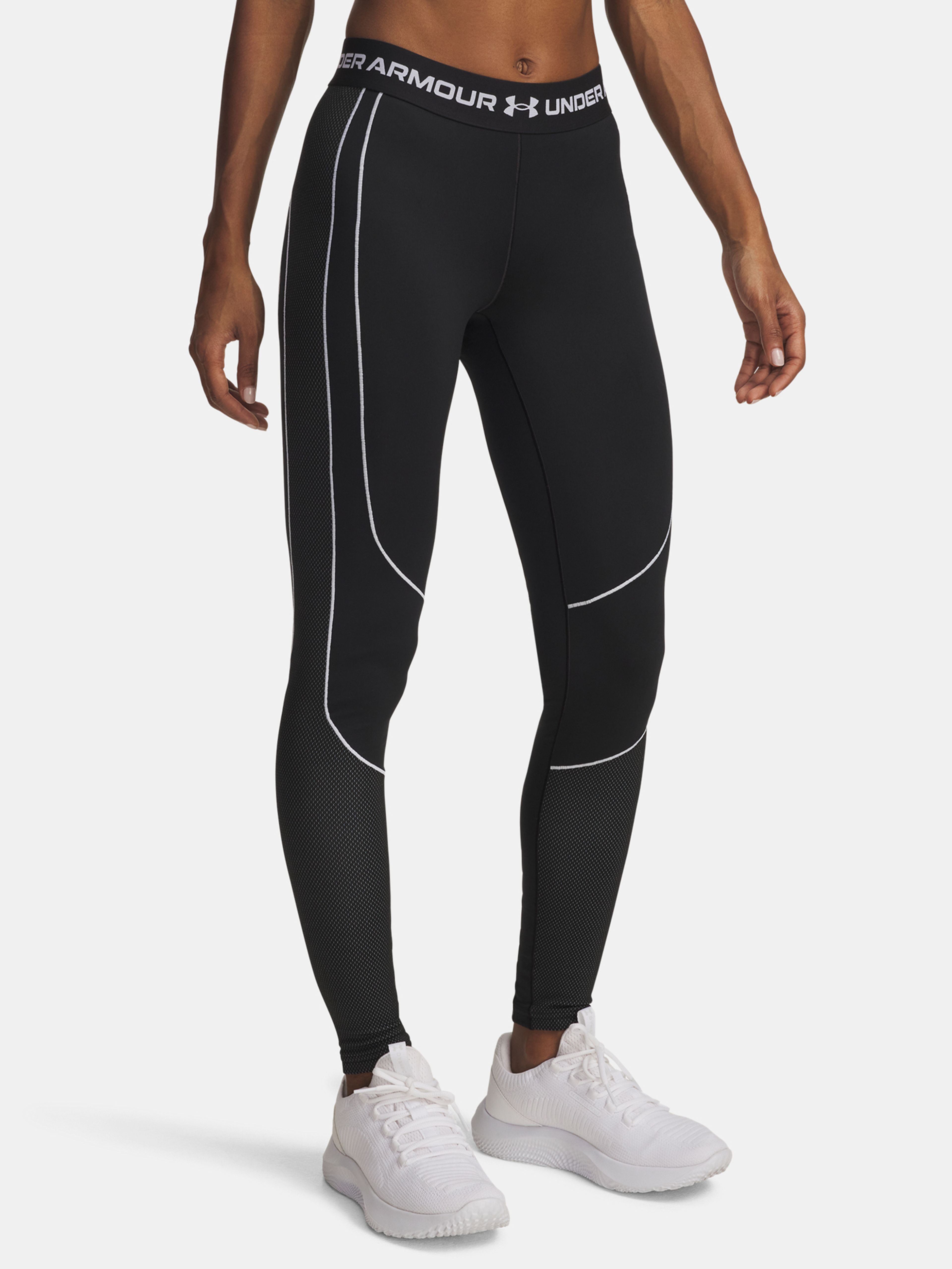 Dámske legíny Under Armour UA ColdGear Textured Legging-BLK