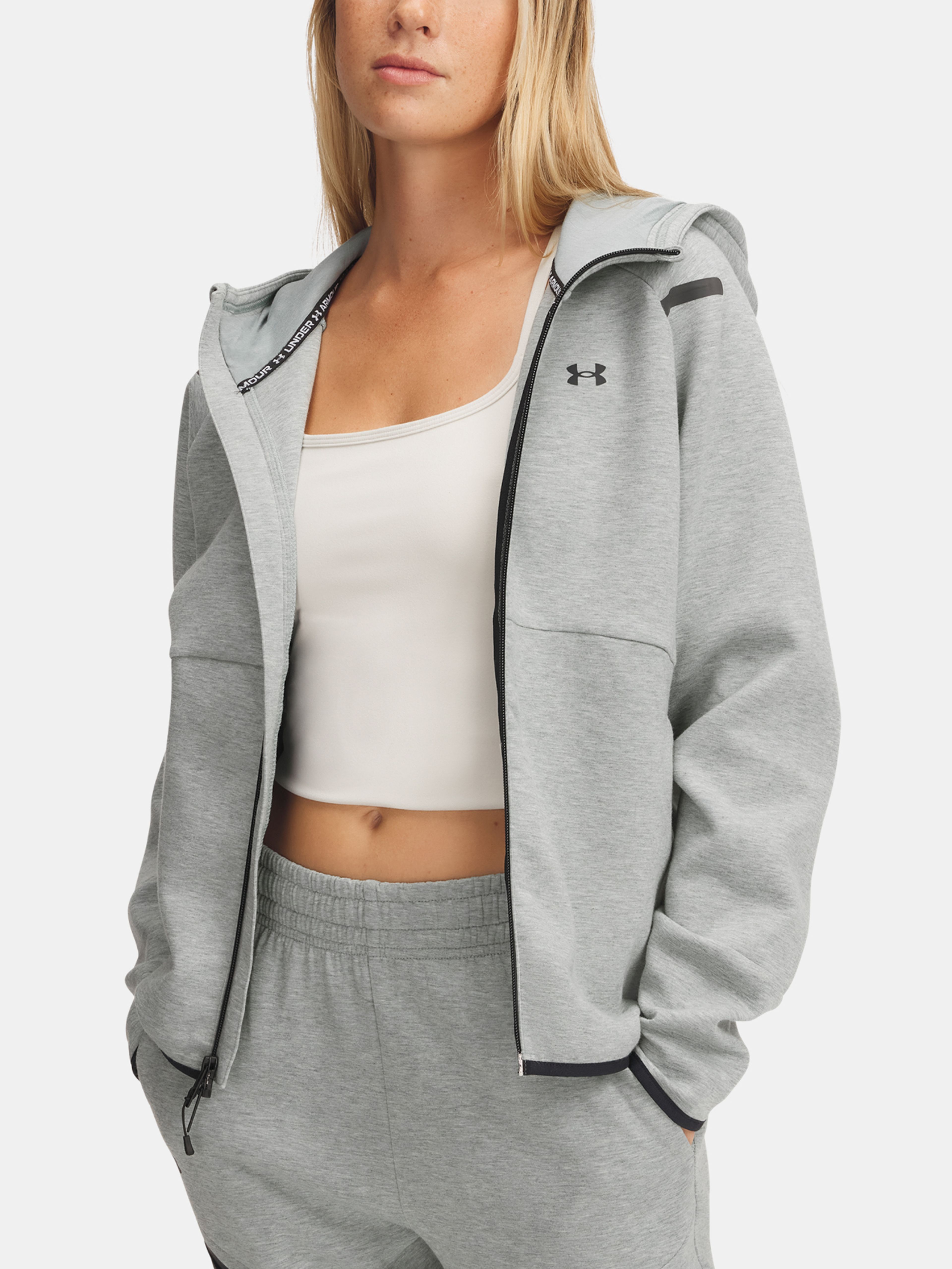 Dámska mikina Under Armour Unstoppable Fleece FZ