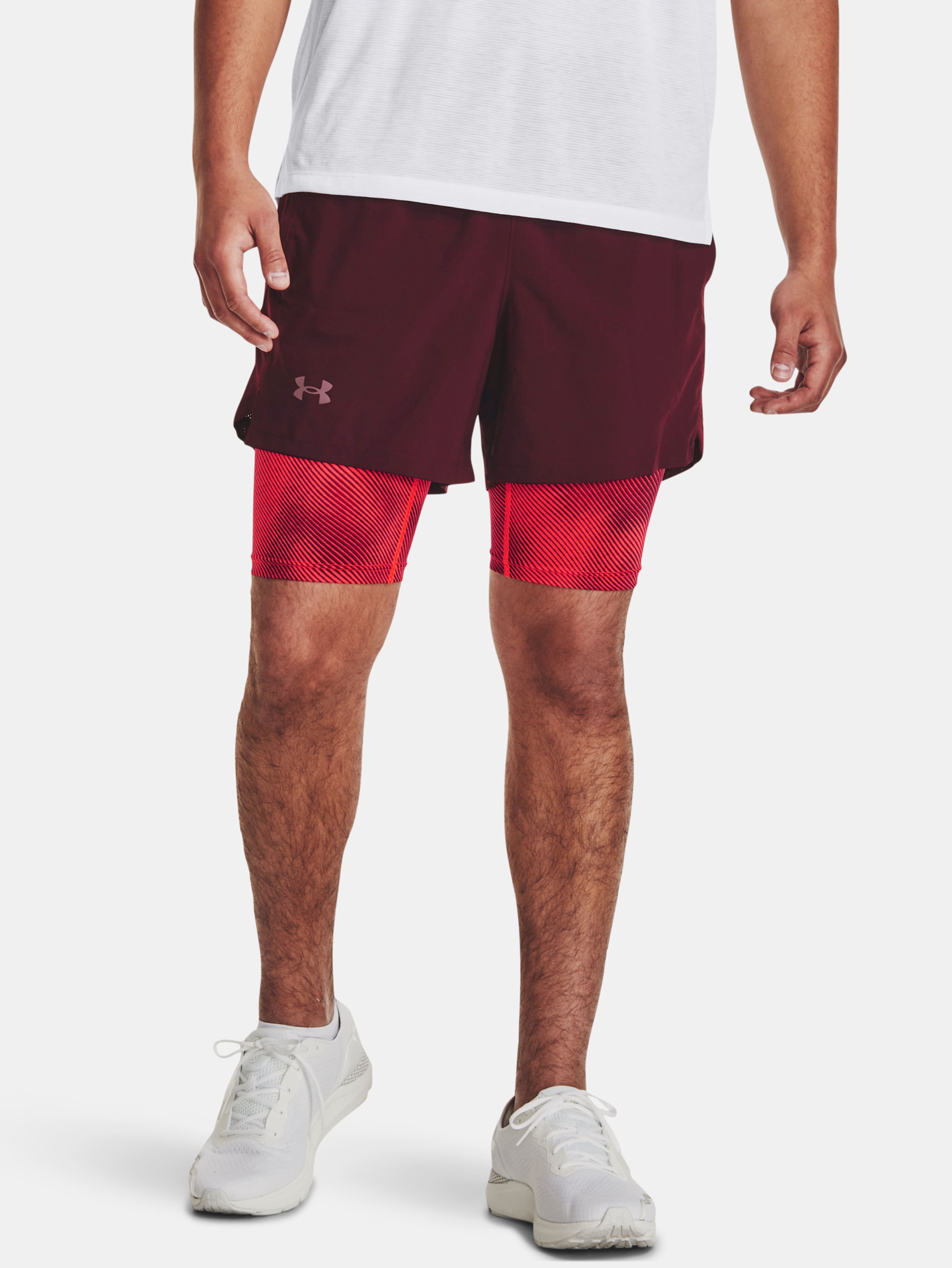 Férfi rövidnadrágok Under Armour UA LAUNCH 5'' 2-IN-1 SHORT