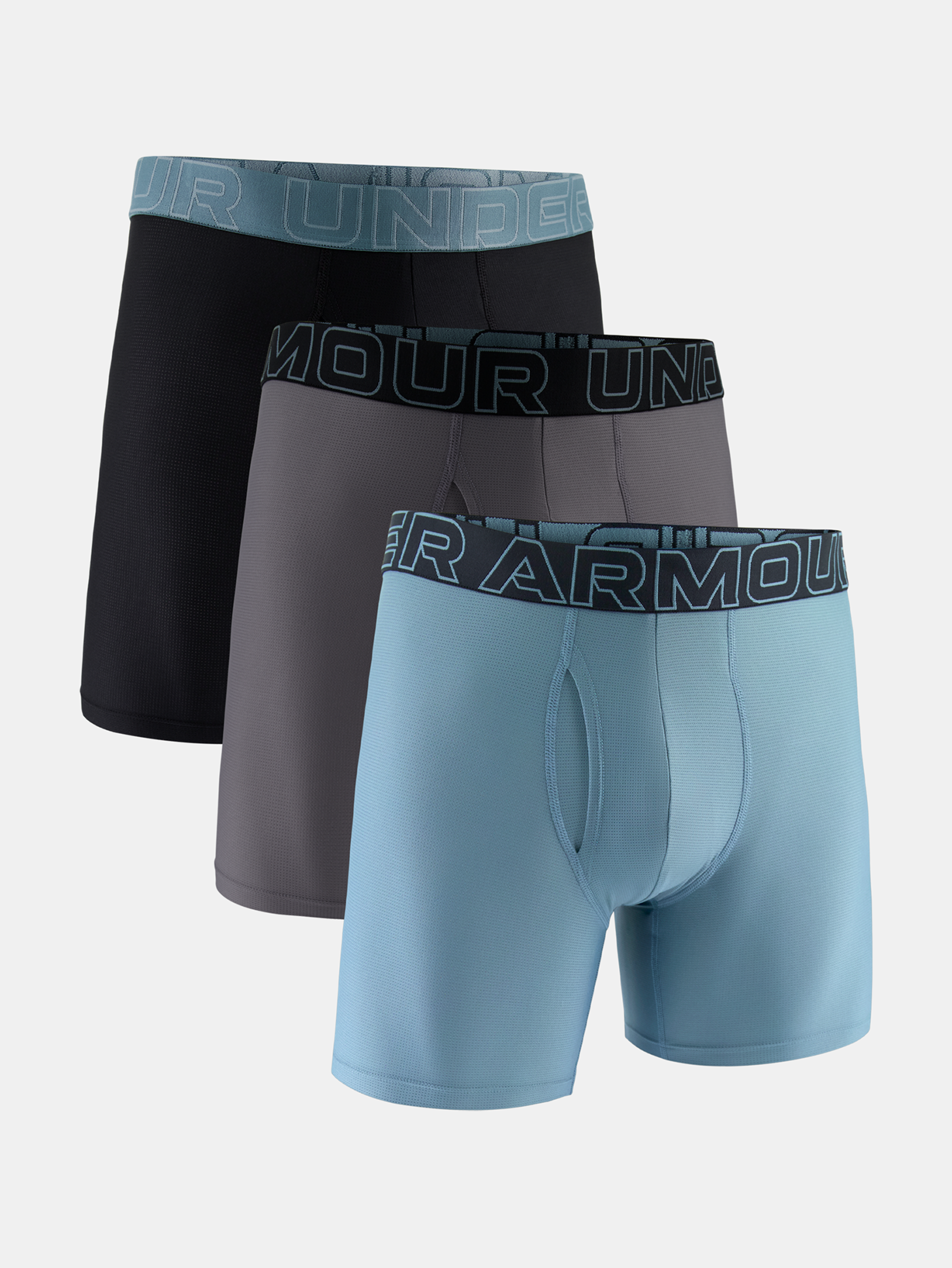 Pánské boxerky Under Armour M UA Perf Tech Mesh 6in - 3pk
