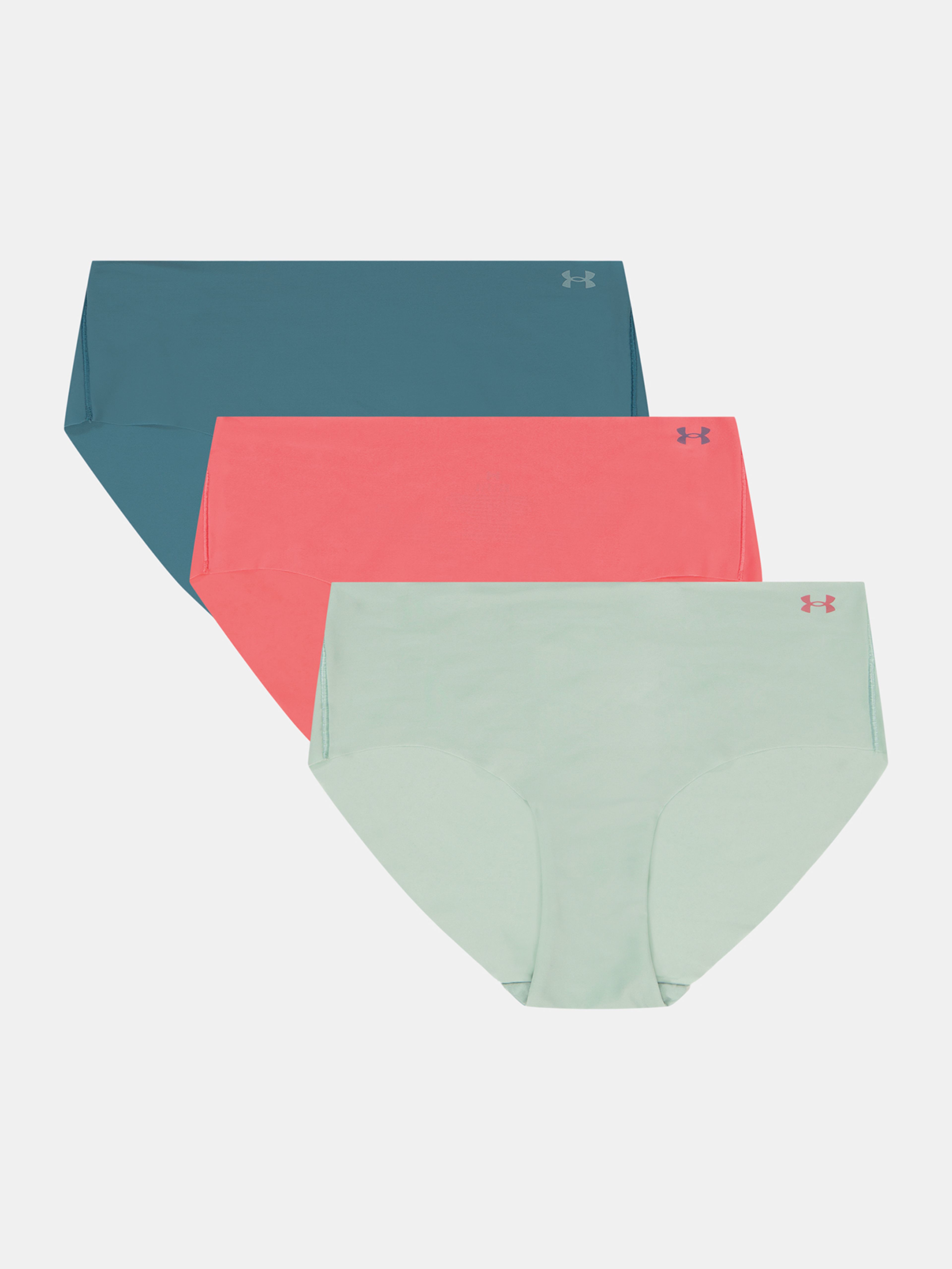 Női bugyi Under Armour Ua Pure Stretch No Show Hipster-Solid - 3pk