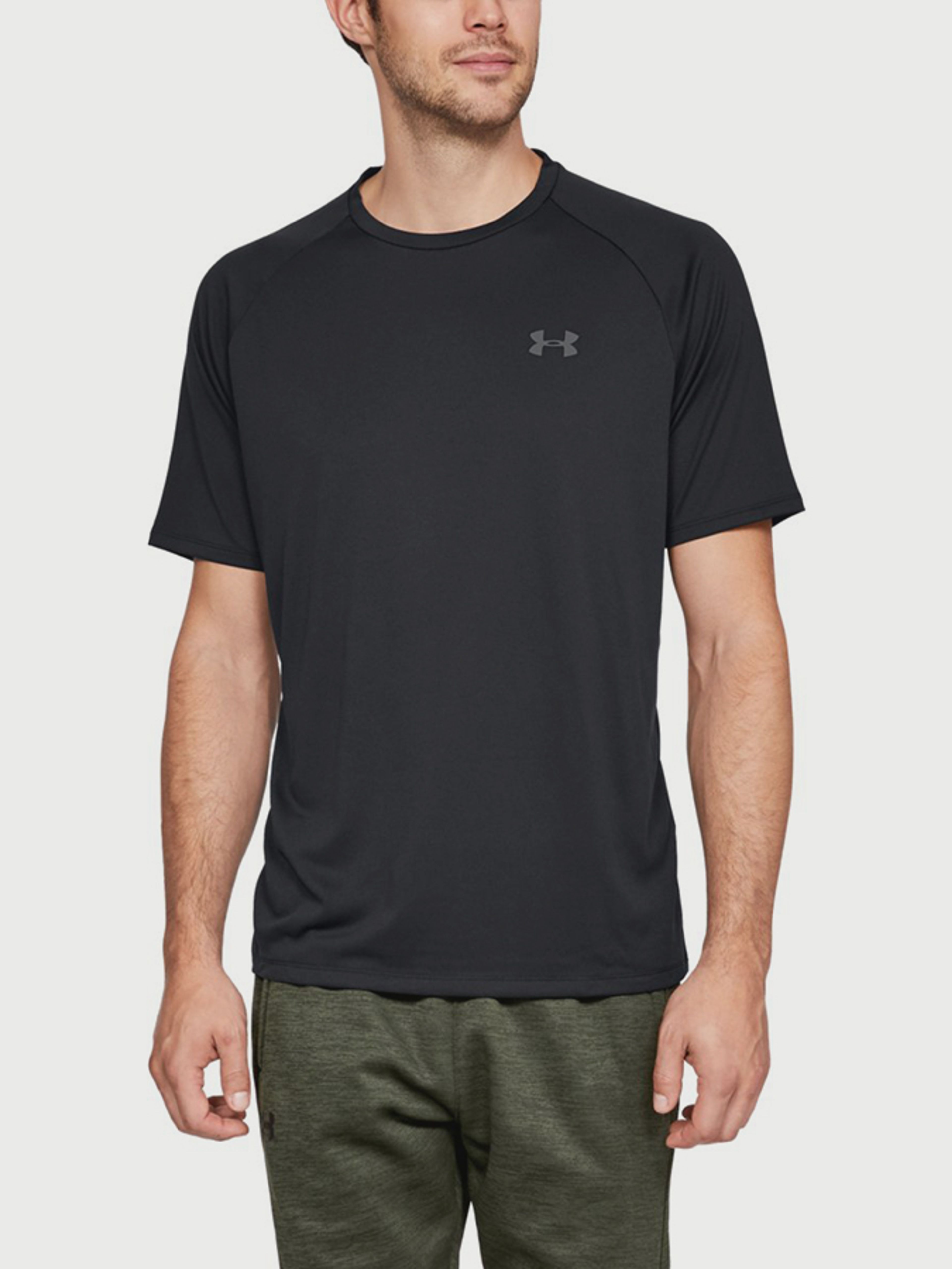 Pánske tričko Under Armour Tech 2.0 SS Tee- BLK