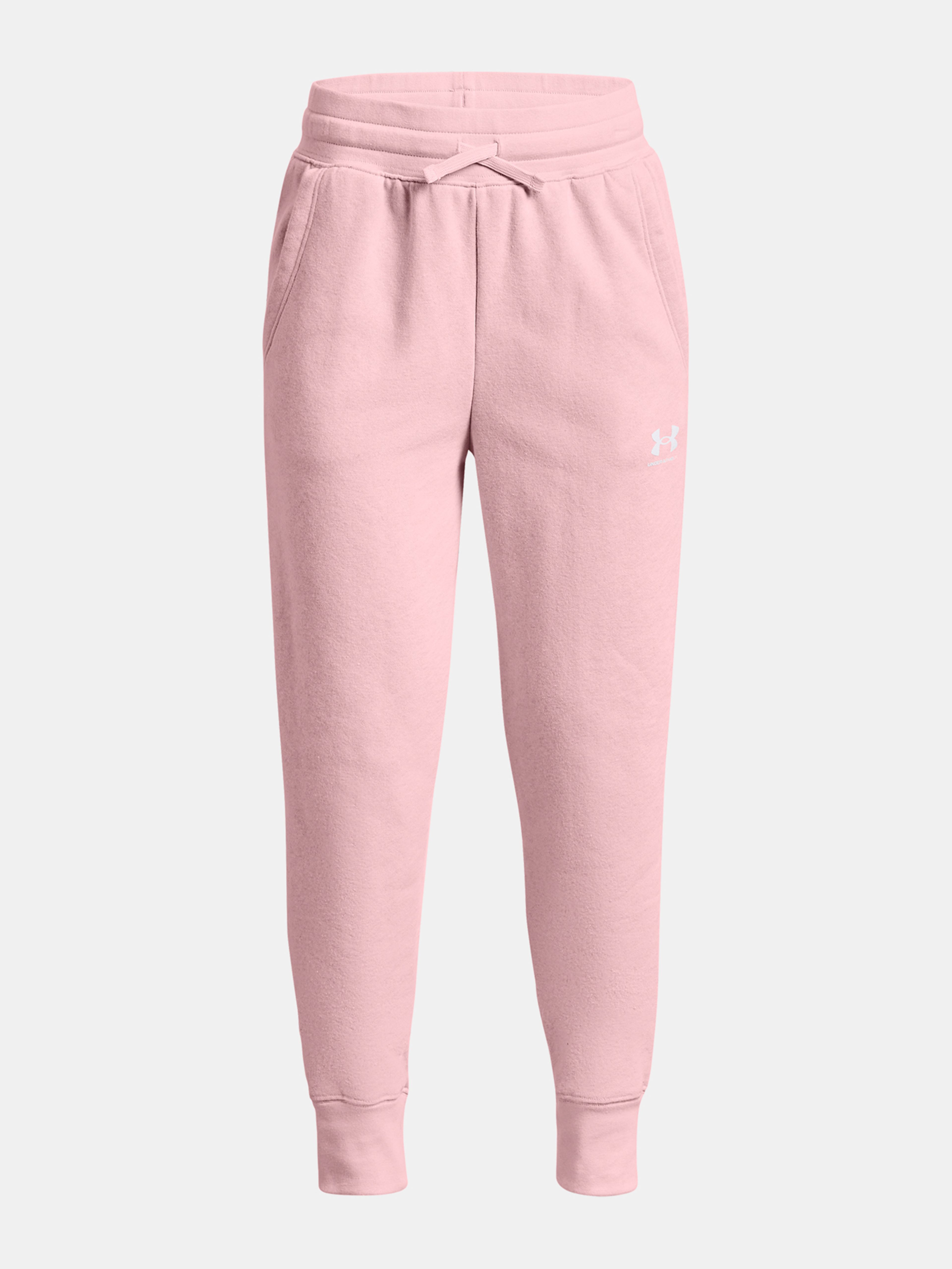 Dekliške trenirke Under Armour Rival Fleece LU Joggers -PNK