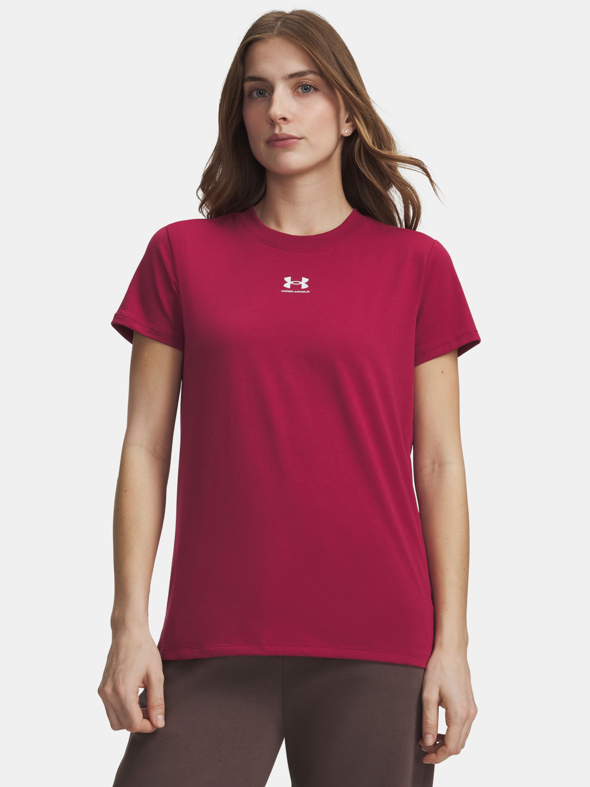 Sieviešu t-krekls Under Armour UA Rival Core SS - 001