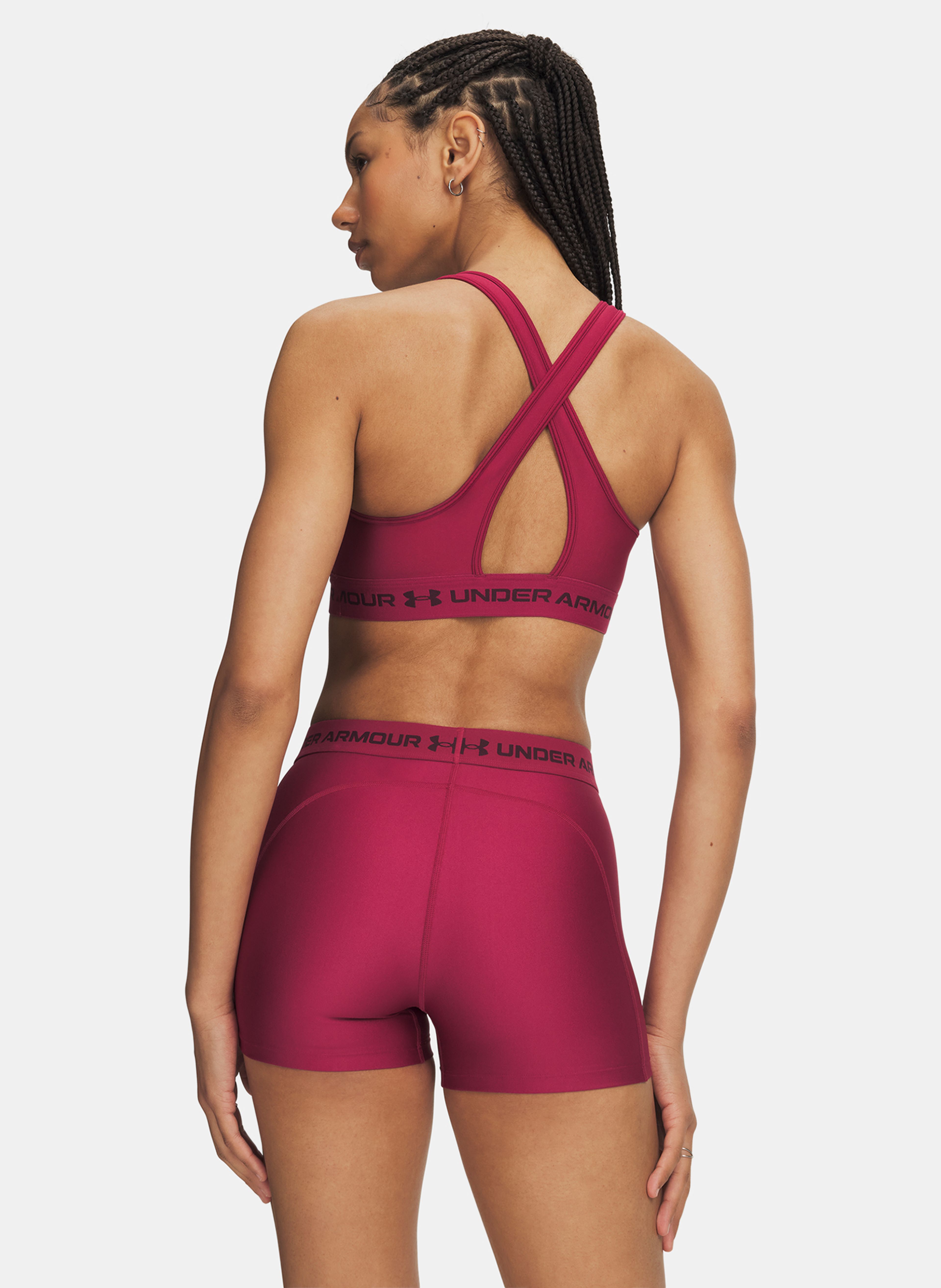Naiste rinnahoidja Under Armour Crossback Mid Bra - 002