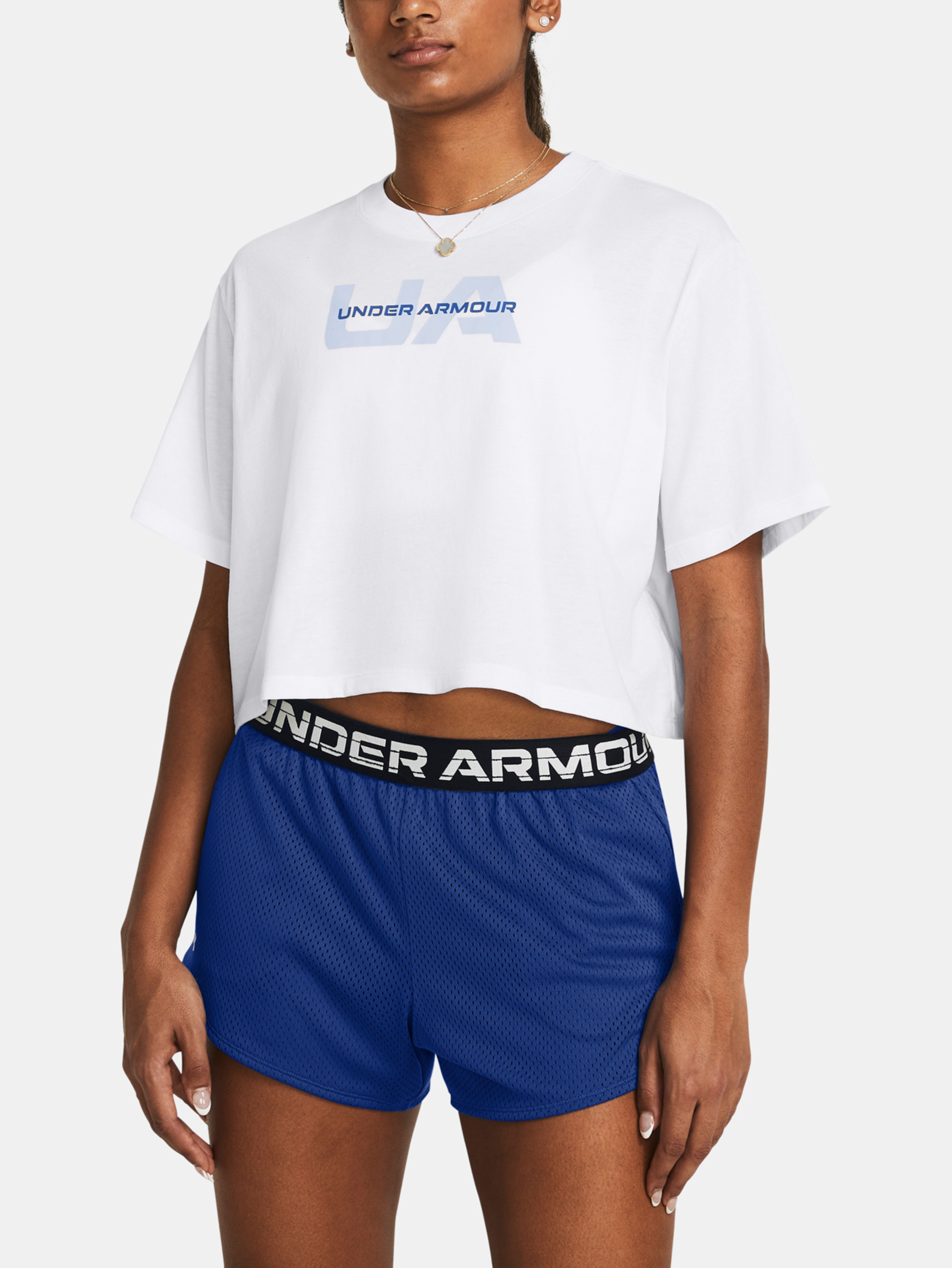 Ženska majica Under Armour UA W BOXY CROP BRANDED SS