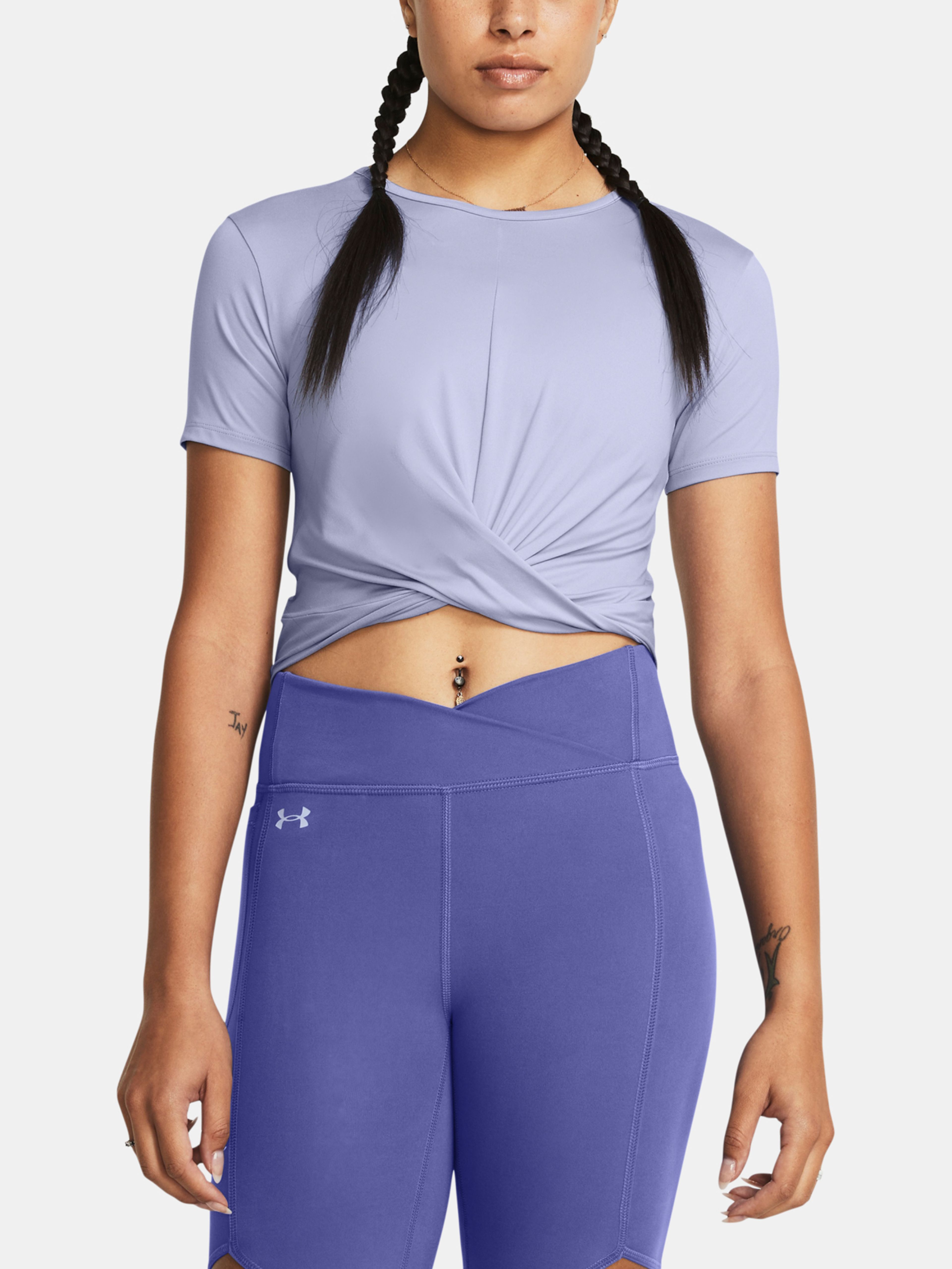 Női póló Under Armour Motion Crossover Crop SS