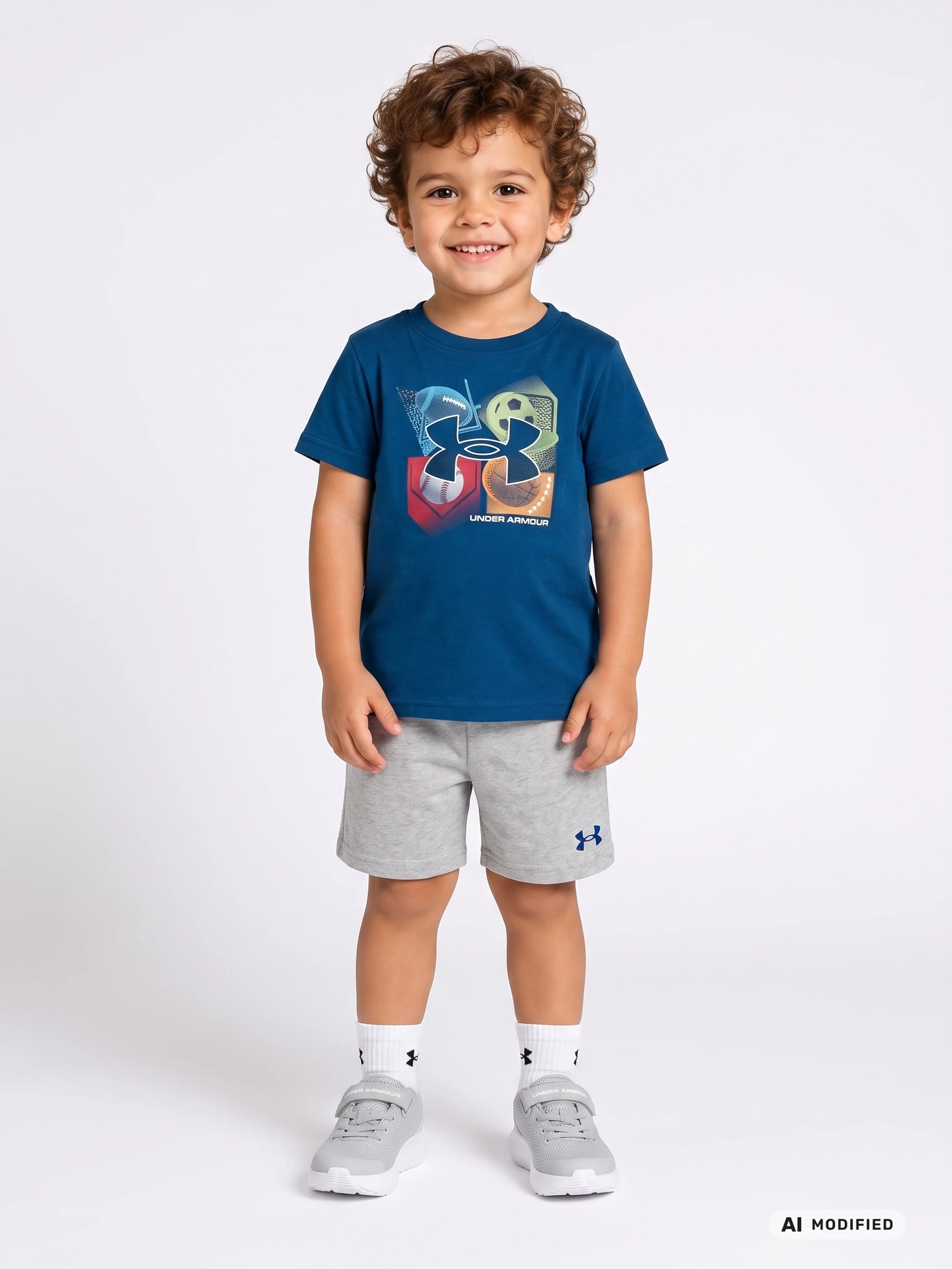 Poiste komplekt Under Armour UA RIVAL BALLER SHORT SET - 001
