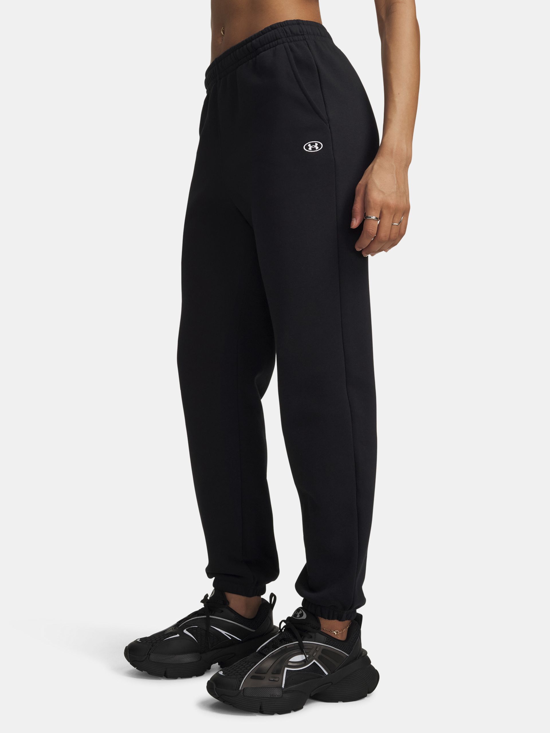 Sieviešu sporta bikses Under Armour Rival Flc Gym Pant - 001