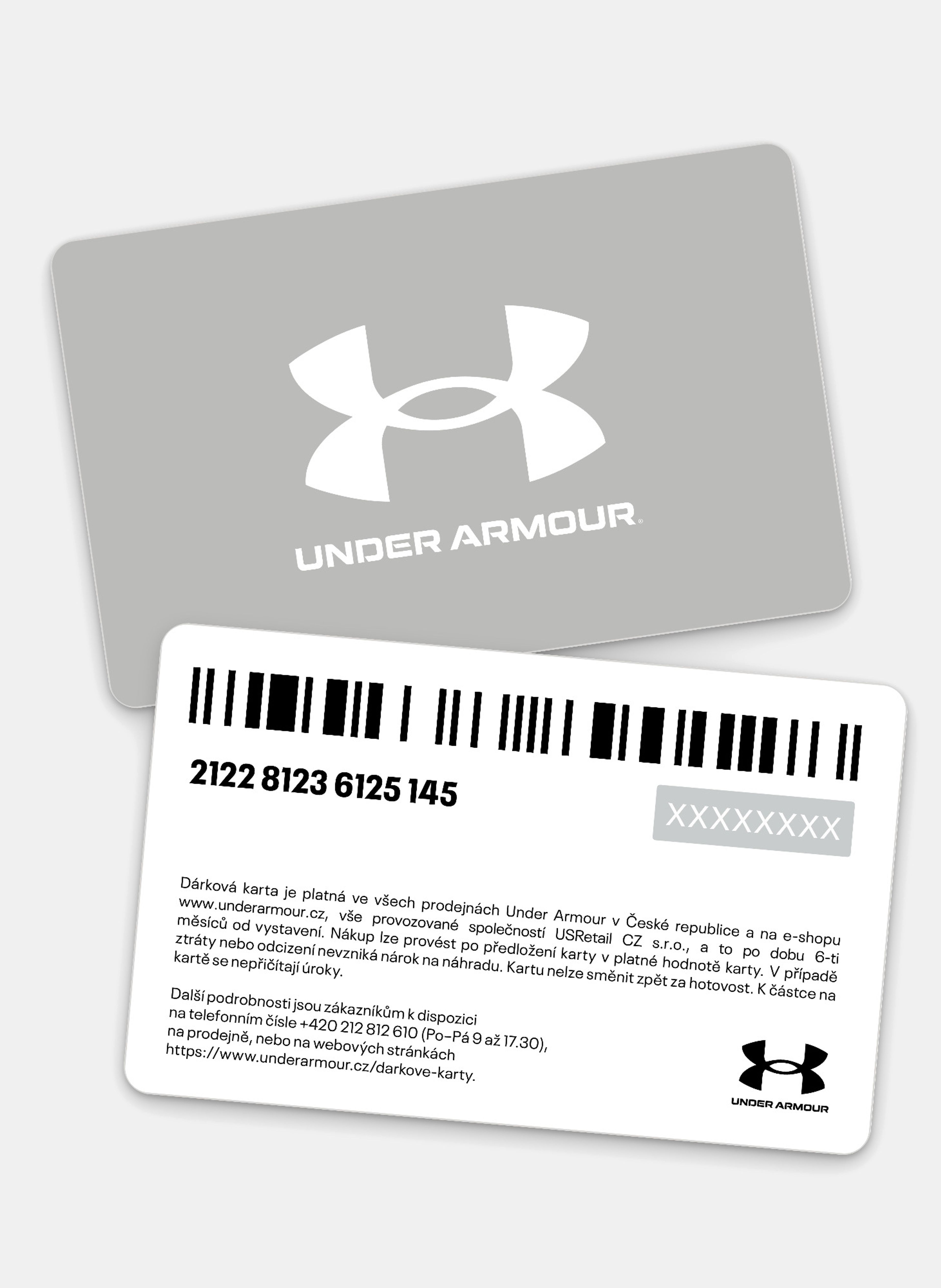 Dárková karta Under Armour 2000 Kč - 003