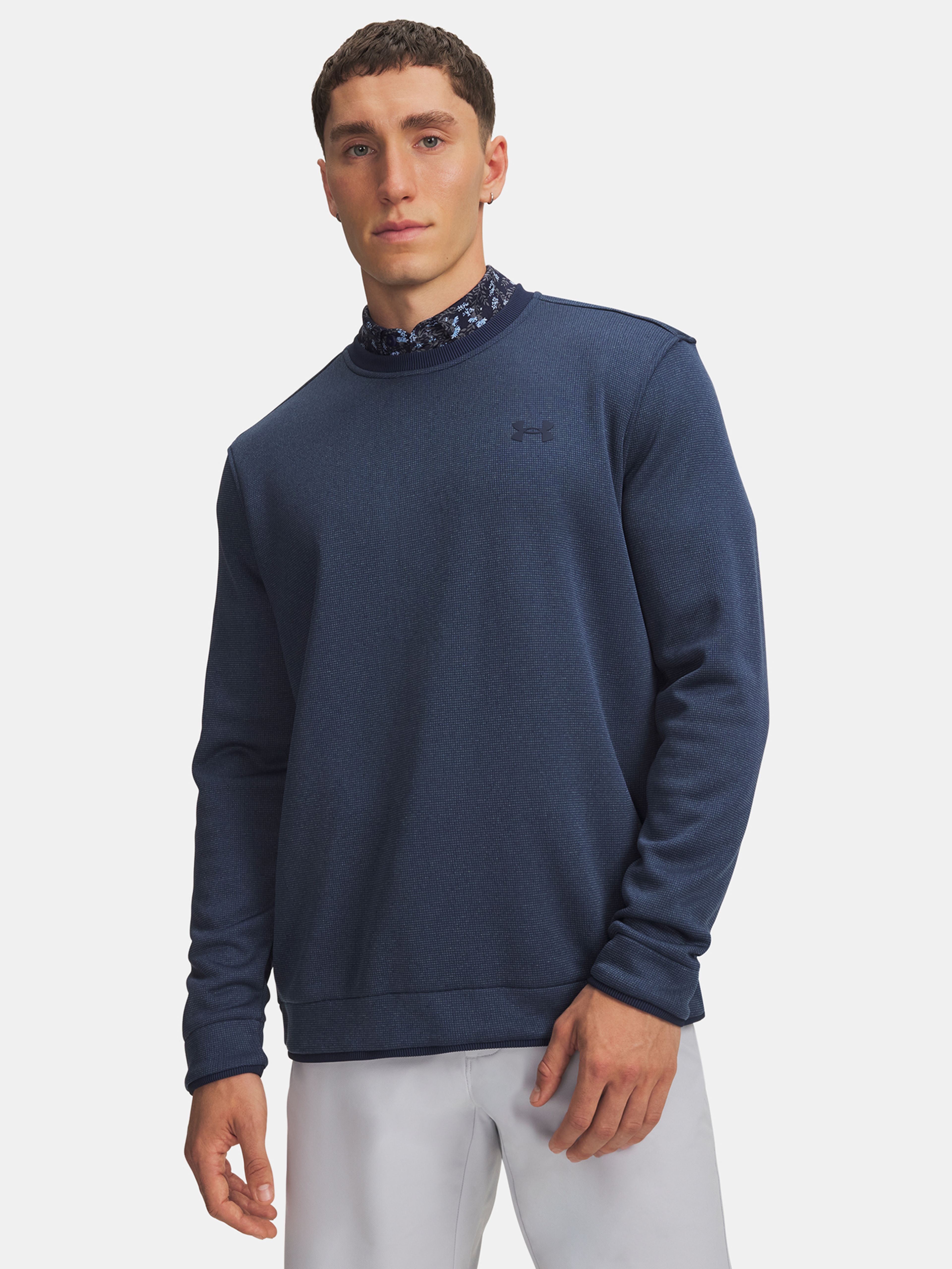 Meeste dressipluus Under Armour UA M Sweater Fleece Crew - 001