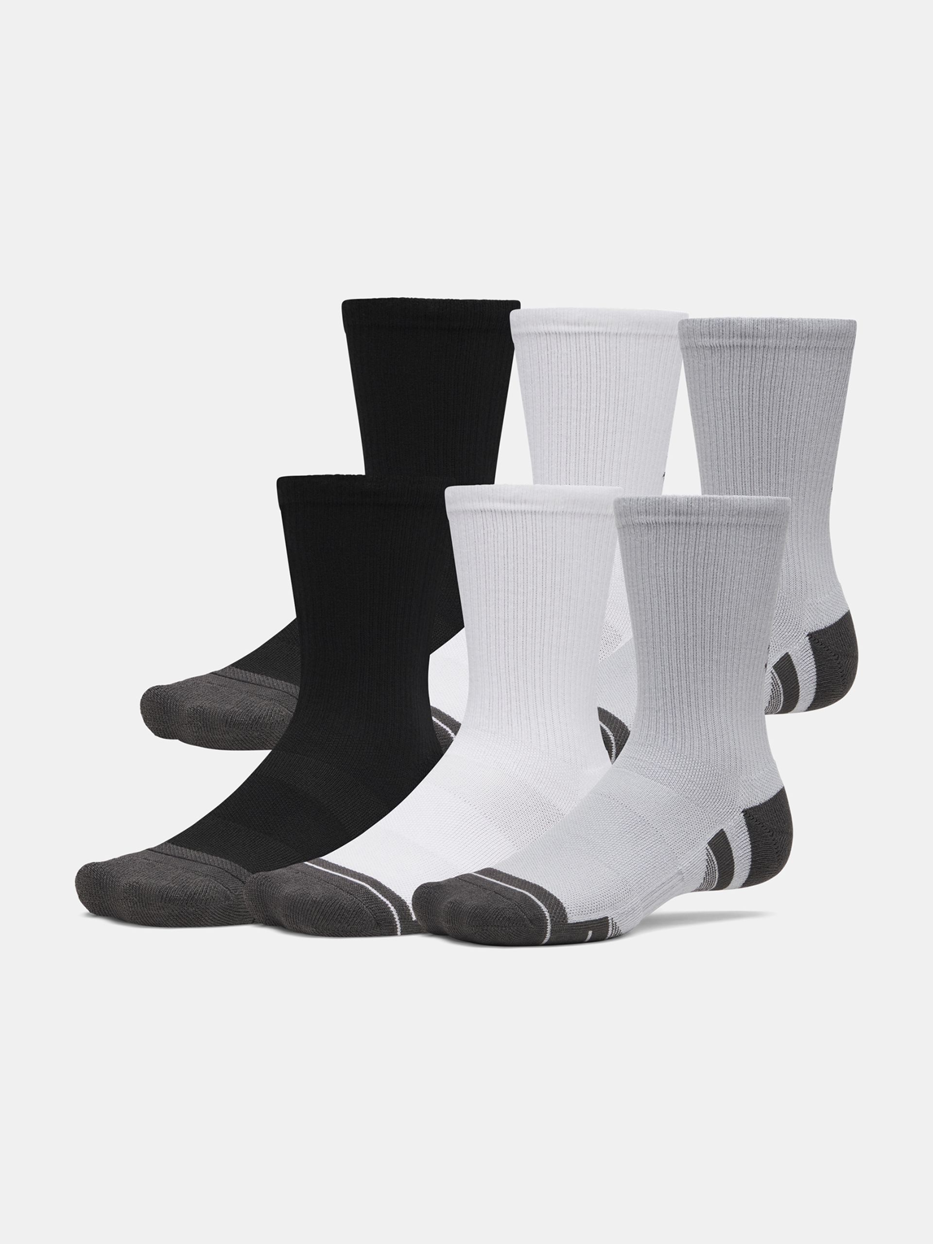 Unisex zokni Under Armour New Unisex Perf Tech 6pk Crw - 001