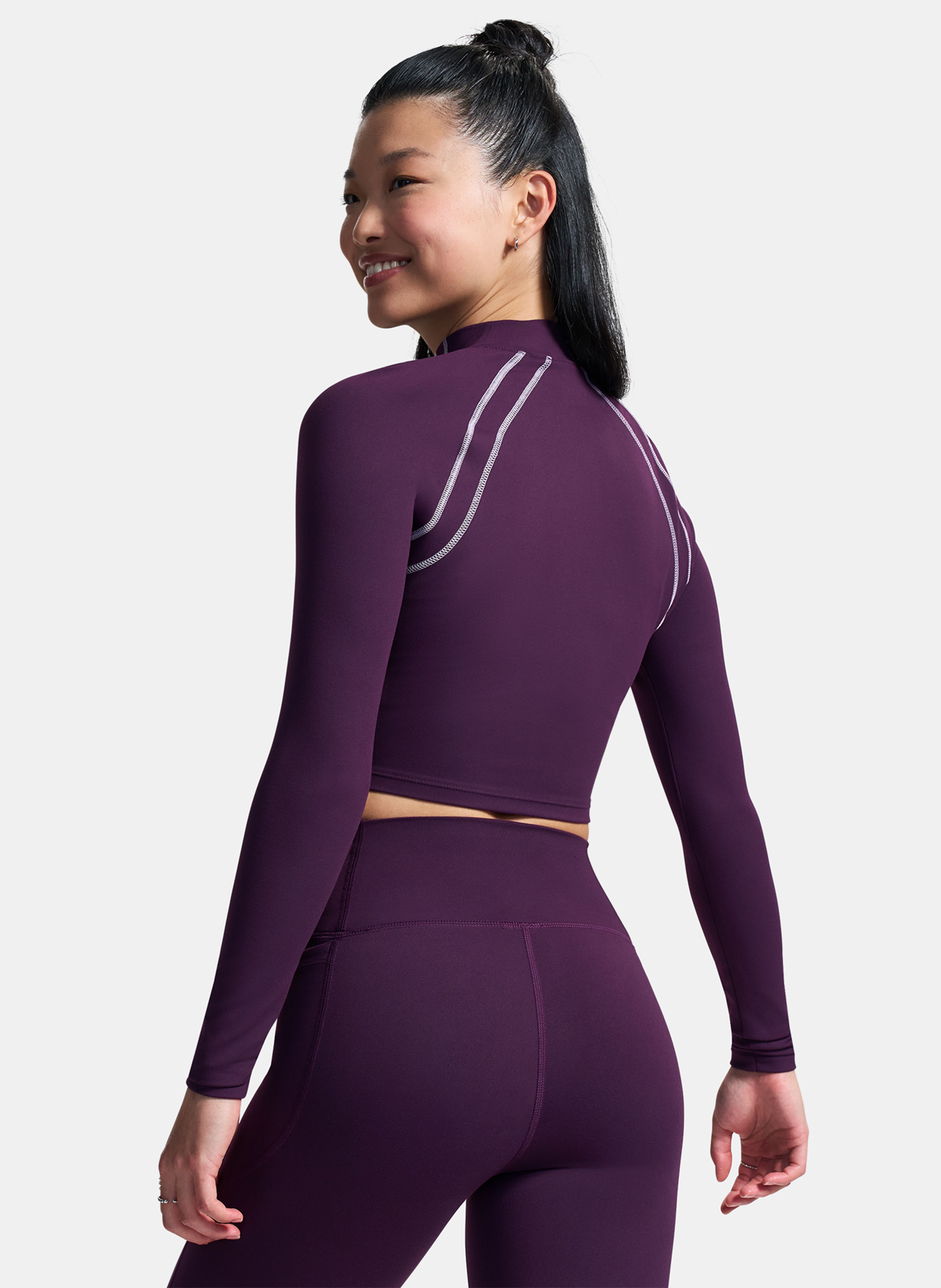 Sieviešu t-krekls Under Armour Motion LS Mock - 002