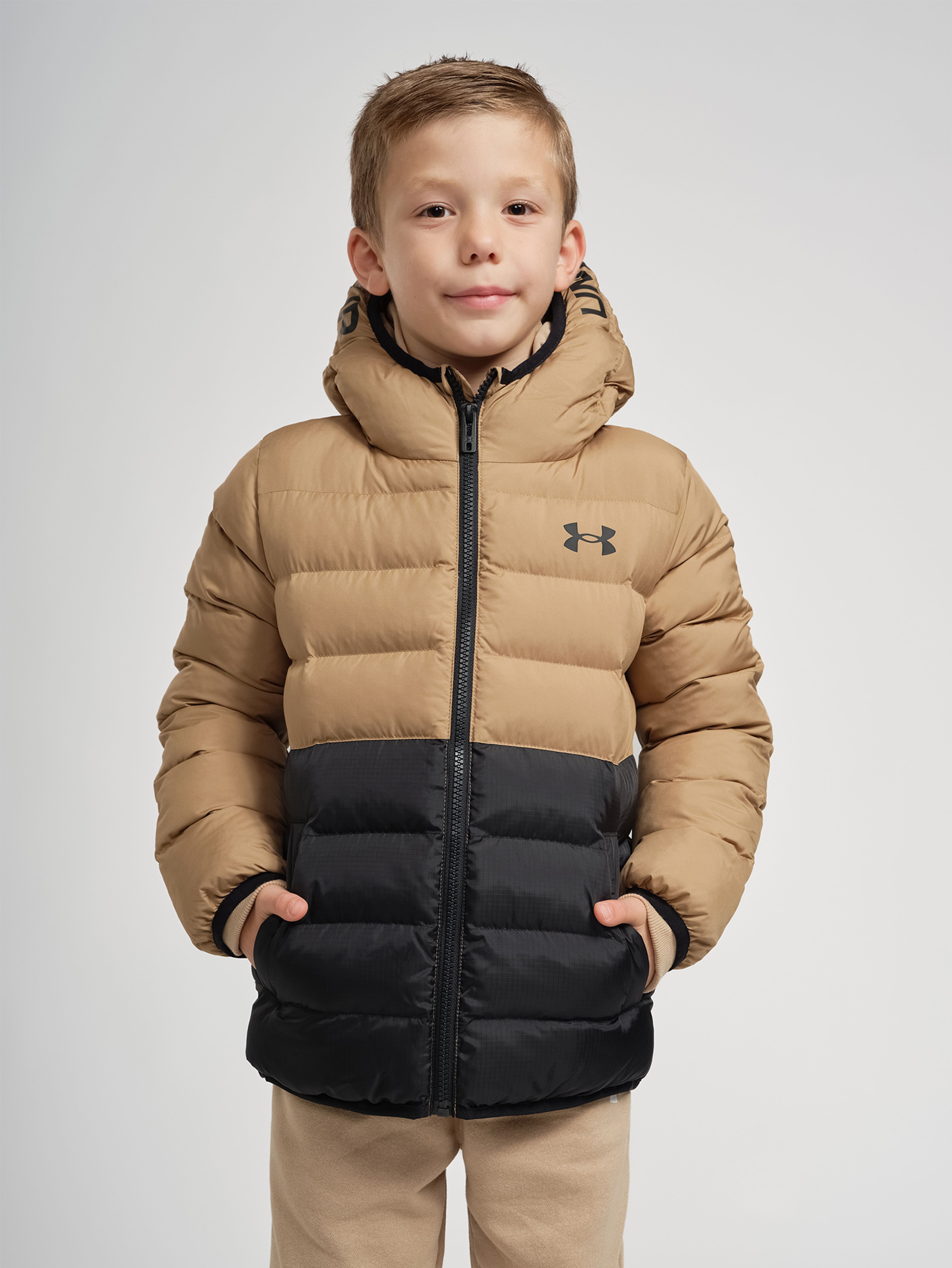 Chlapčenská bunda Under Armour UA PRONTO COLORBLOCK PUFFER JACKET
